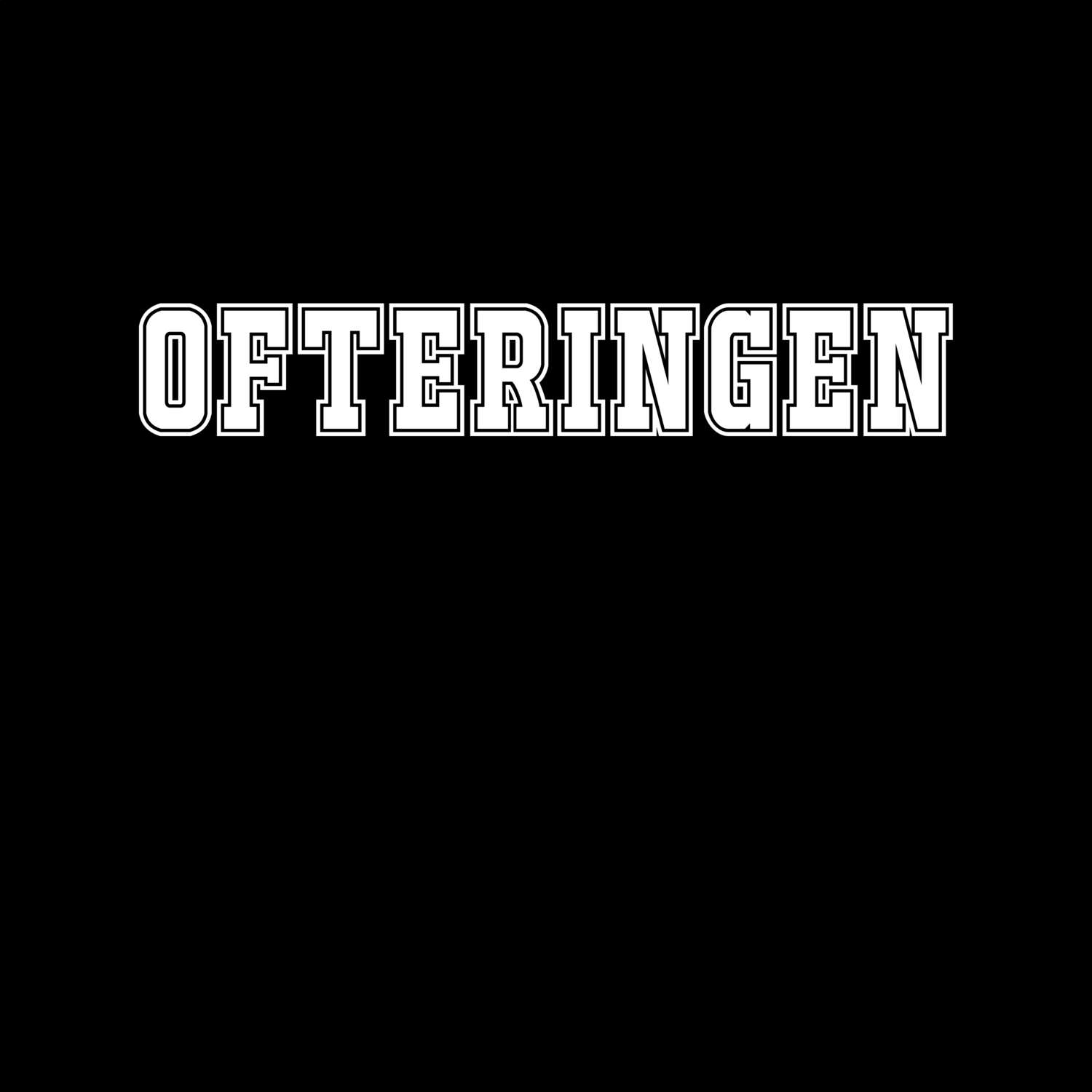 T-Shirt »Classic« für den Ort »Ofteringen«