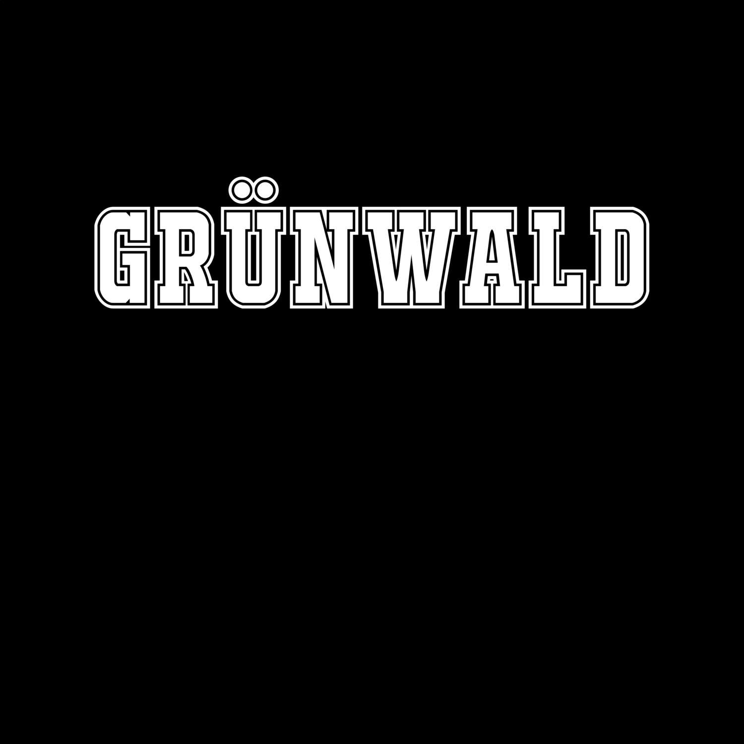 T-Shirt »Classic« für den Ort »Grünwald«