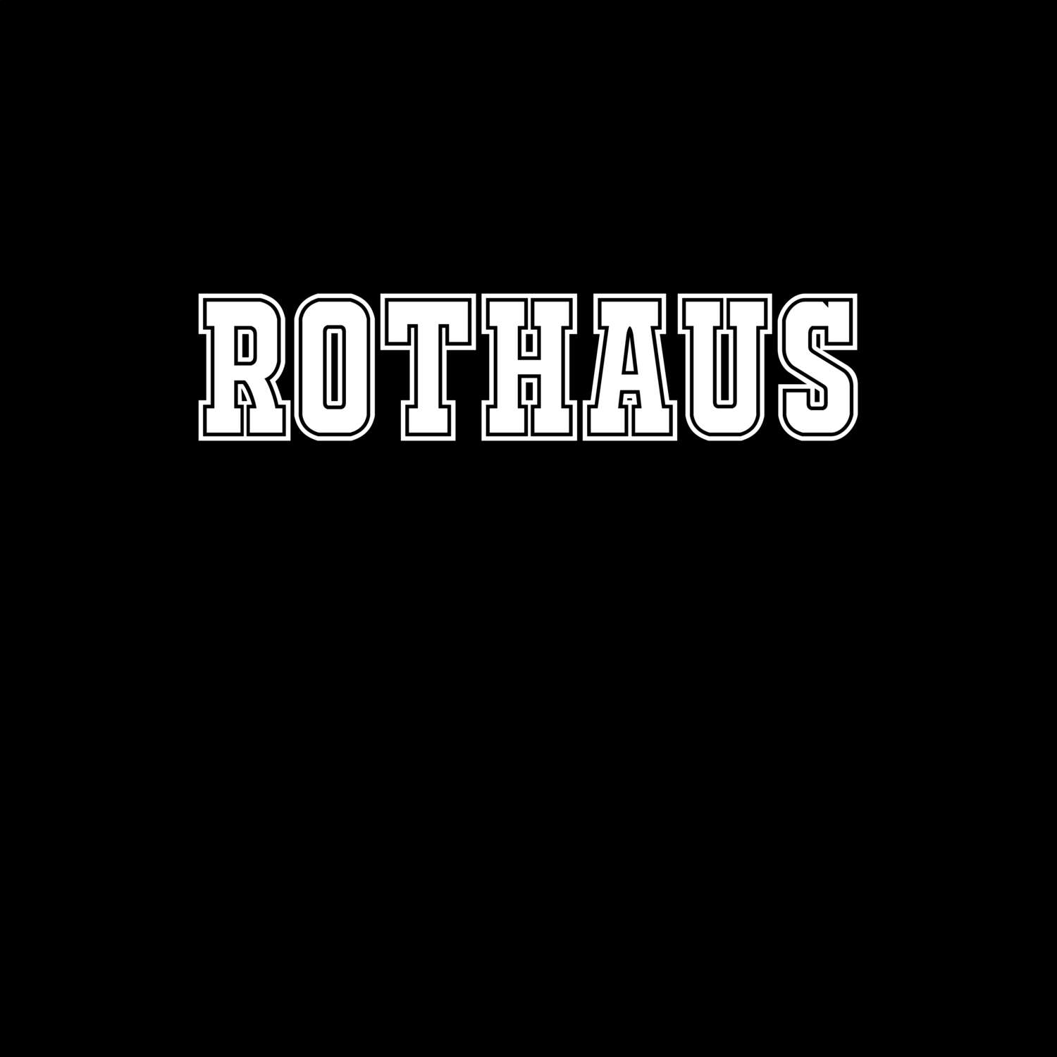 T-Shirt »Classic« für den Ort »Rothaus«