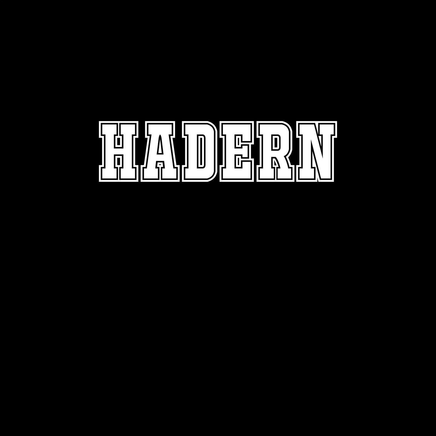 Hadern T-Shirt »Classic«