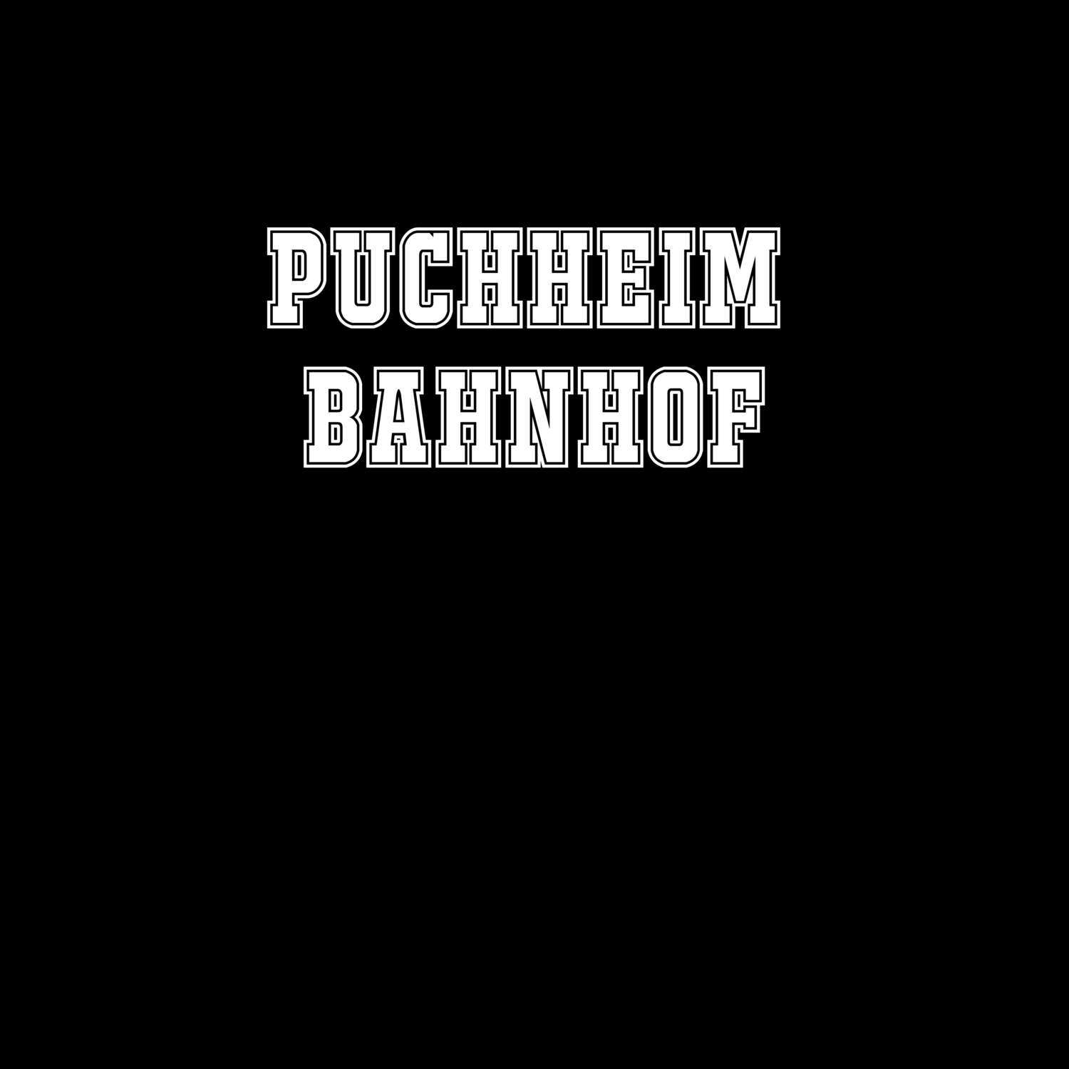 Puchheim Bahnhof T-Shirt »Classic«
