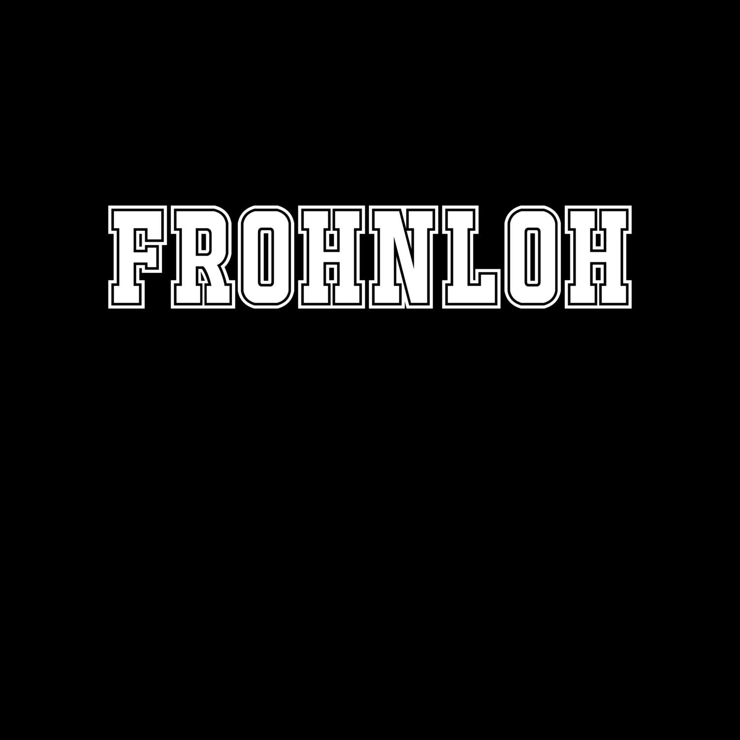 Frohnloh T-Shirt »Classic«