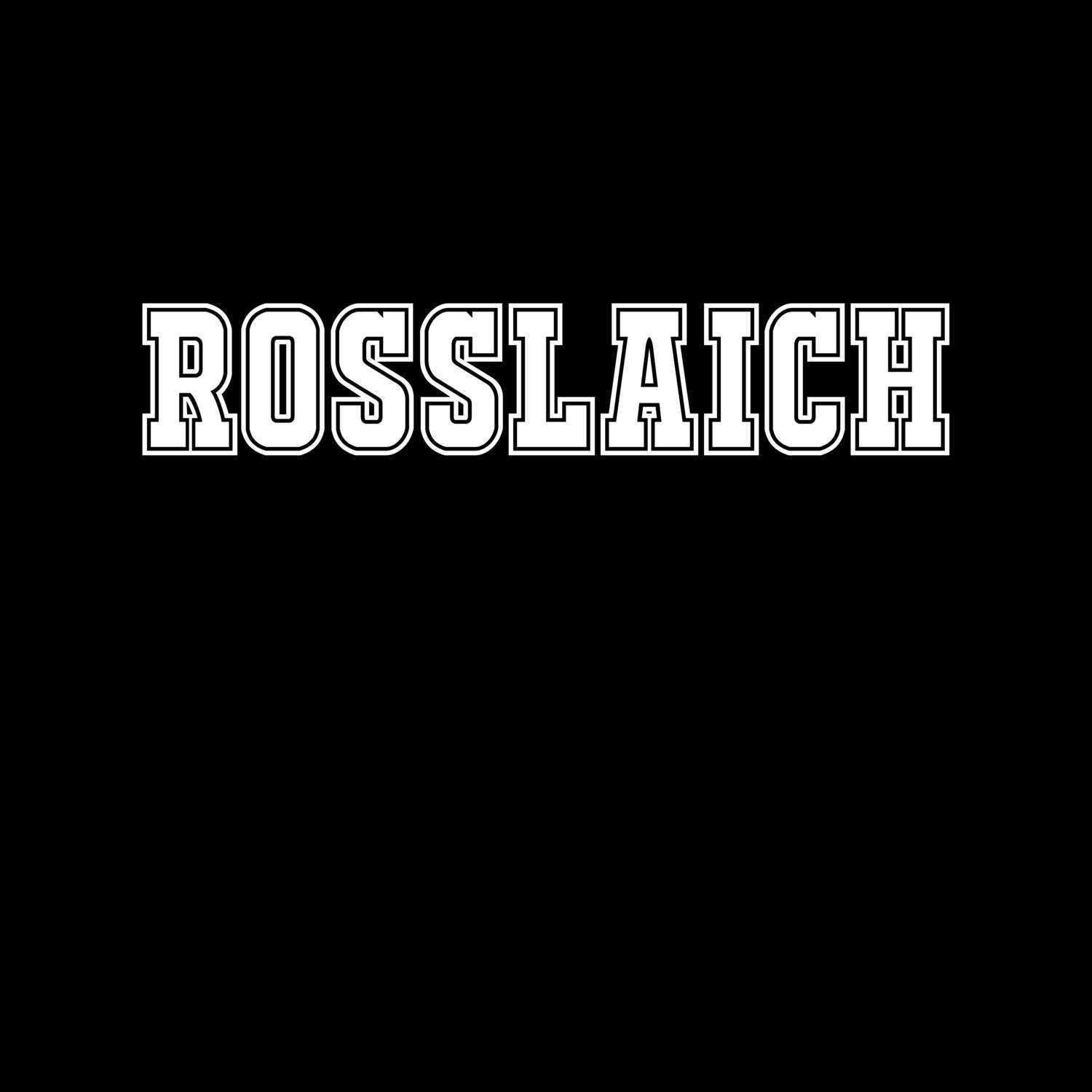 Roßlaich T-Shirt »Classic«