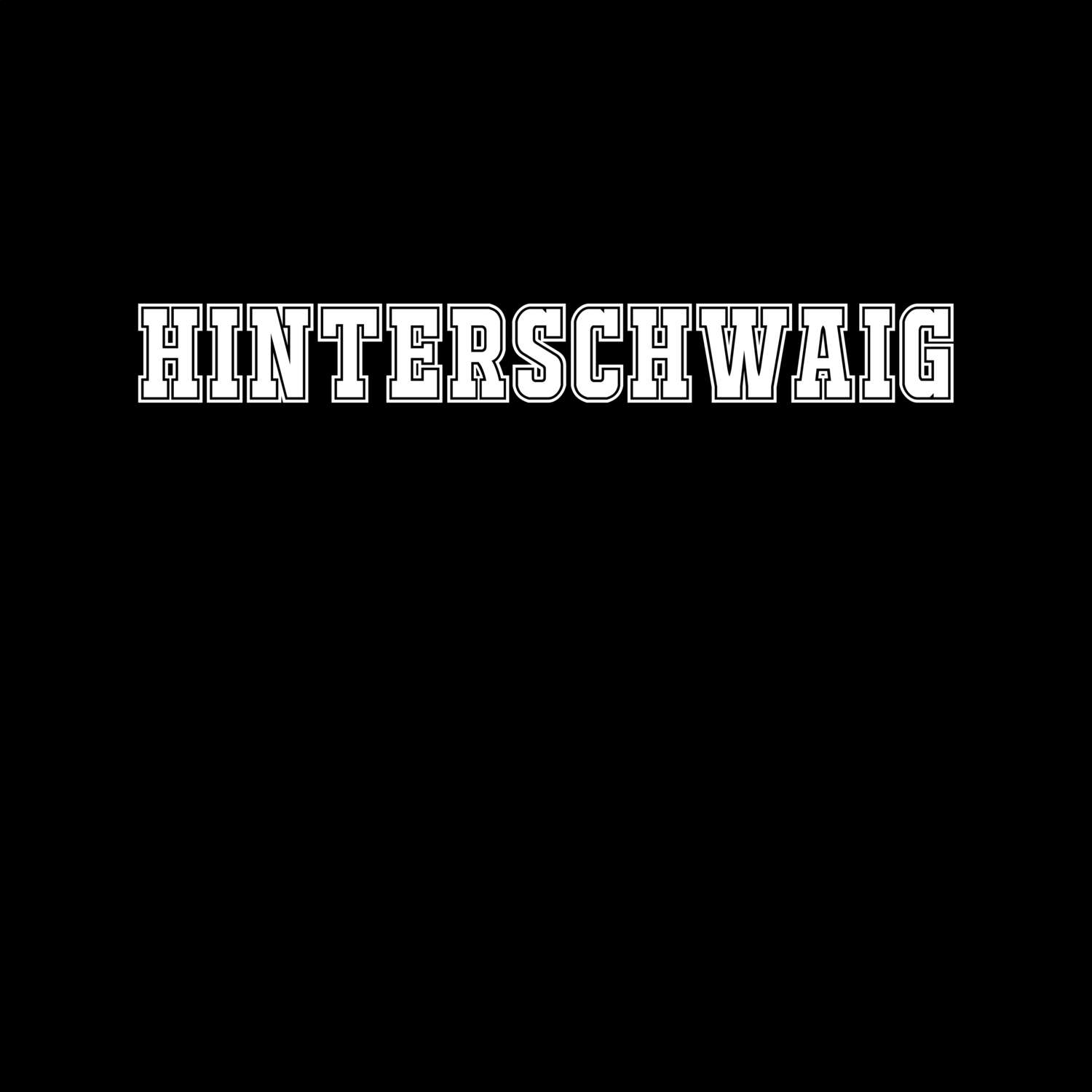 Hinterschwaig T-Shirt »Classic«