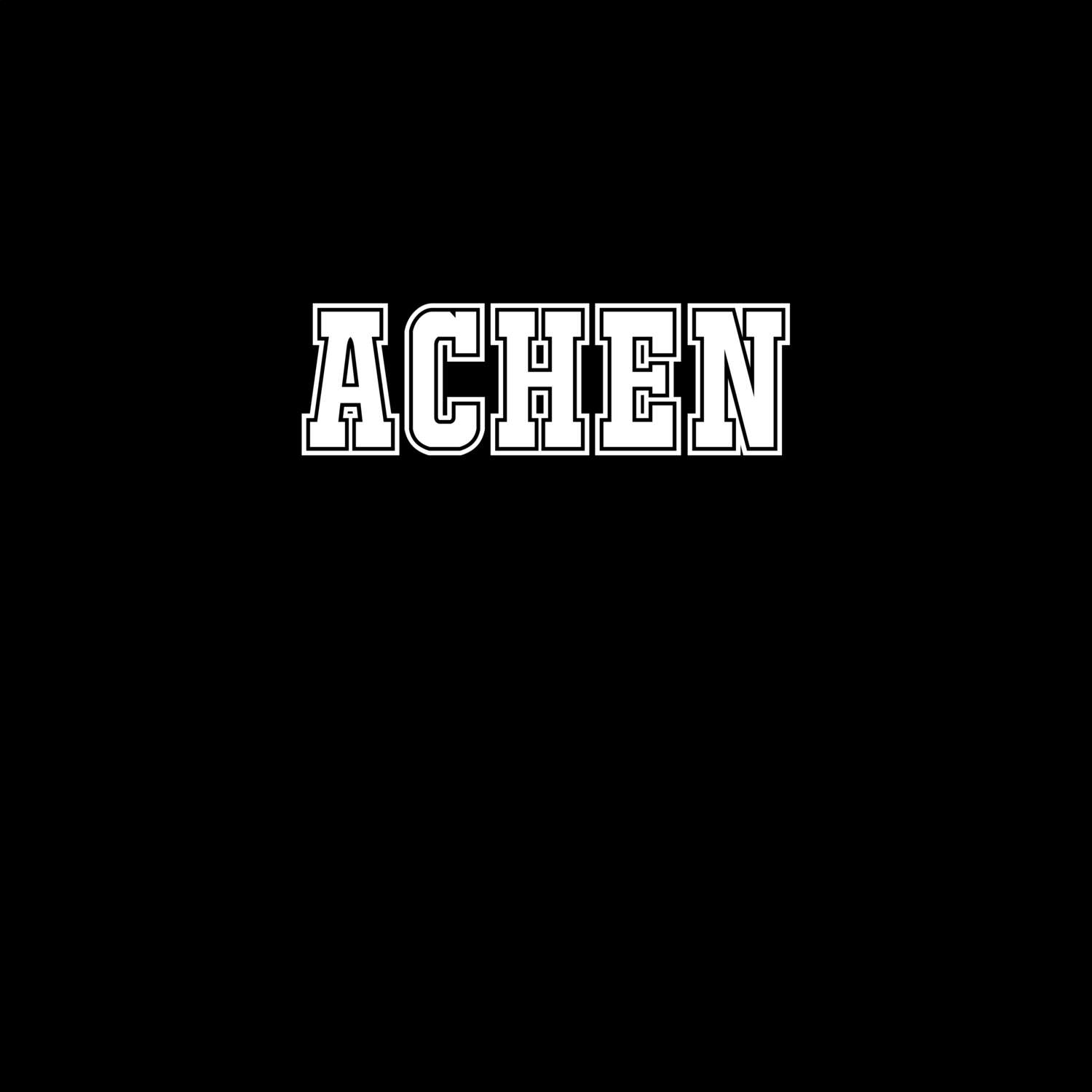 Achen T-Shirt »Classic«