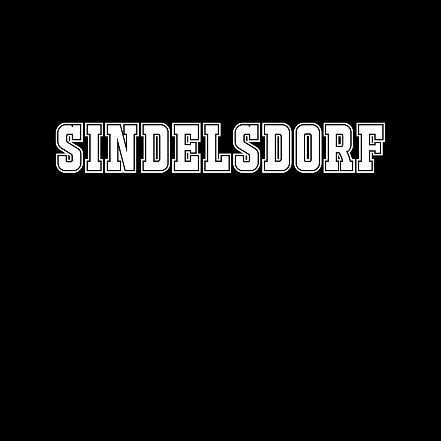 T-Shirt »Classic« für den Ort »Sindelsdorf«