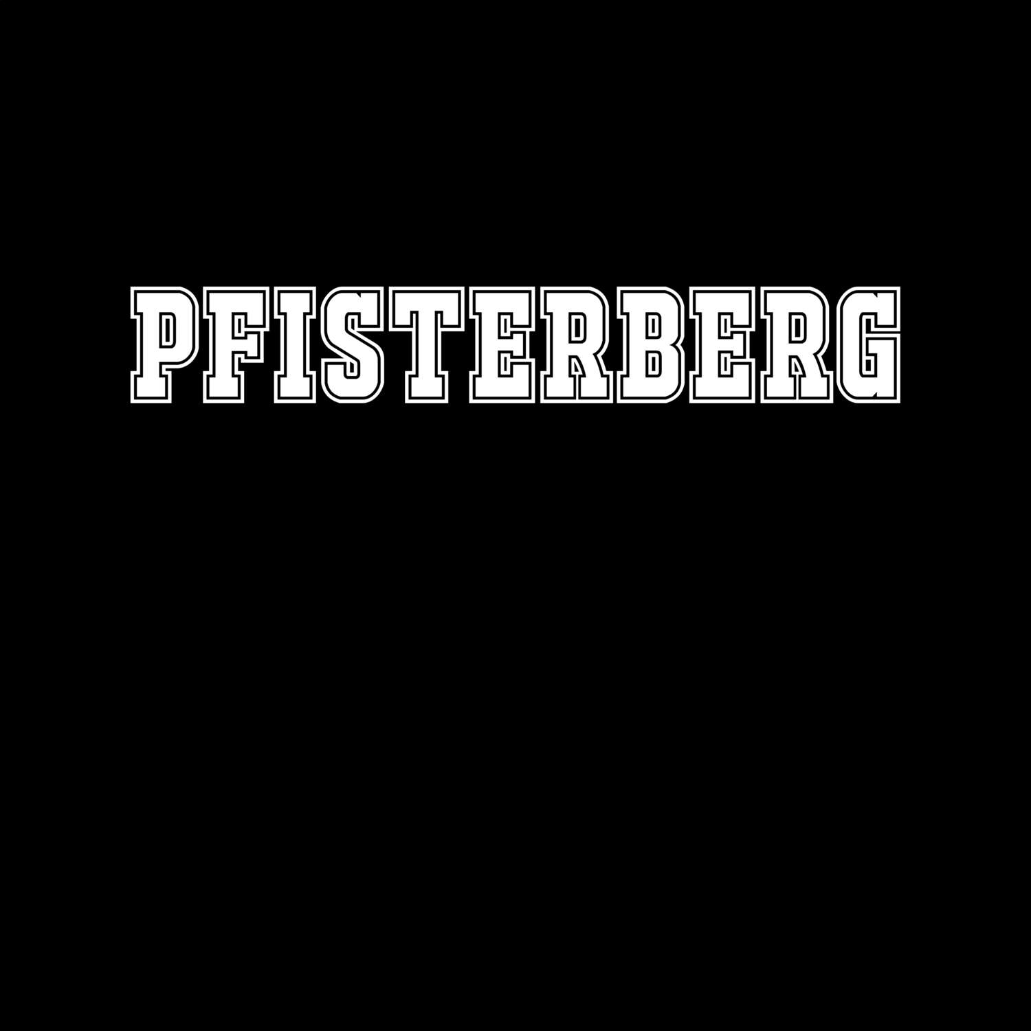 Pfisterberg T-Shirt »Classic«