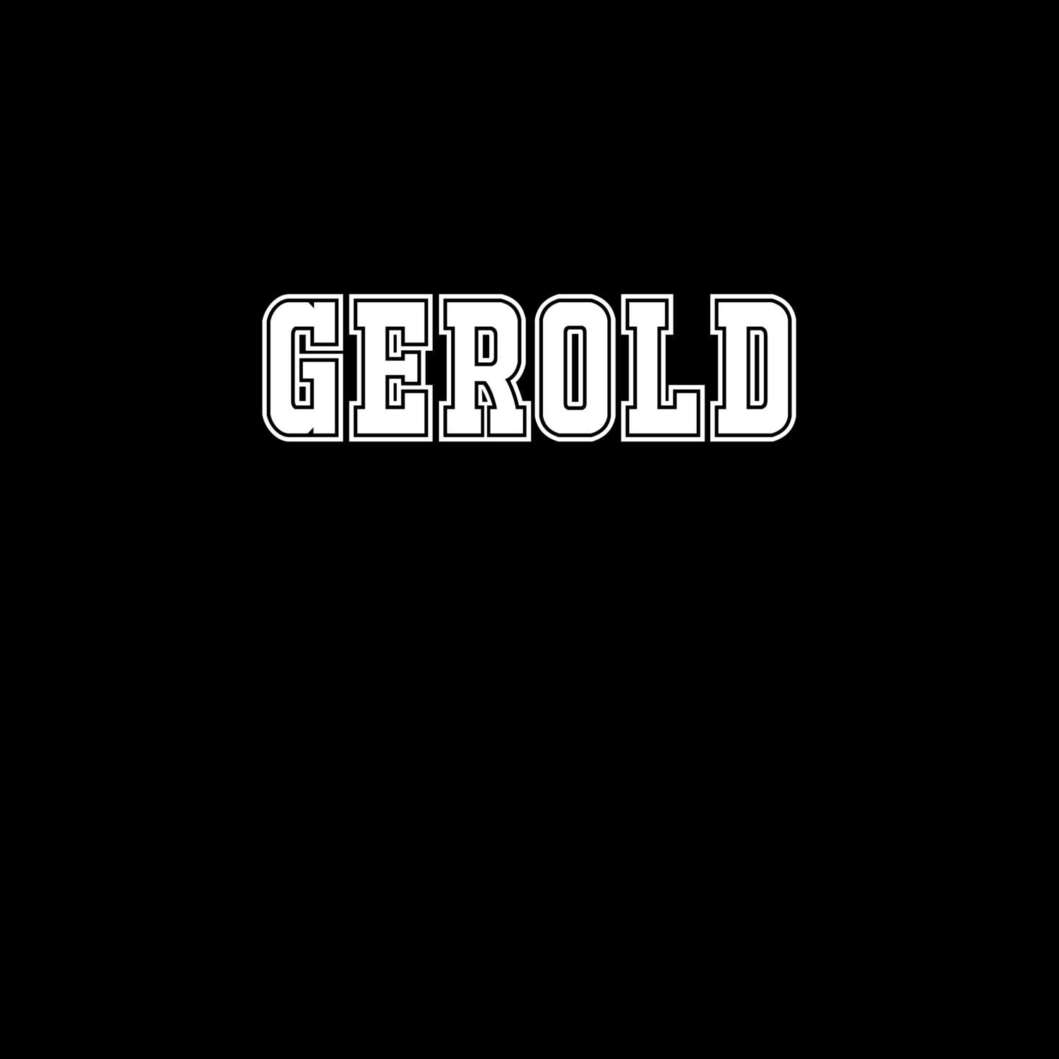 Gerold T-Shirt »Classic«