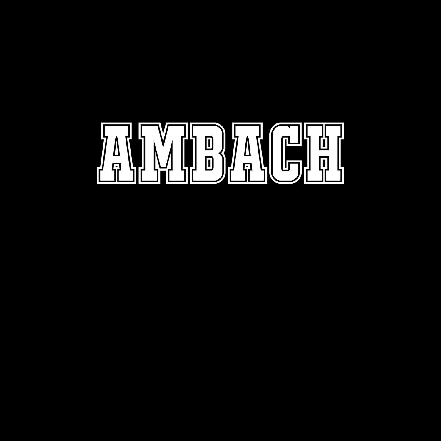 Ambach T-Shirt »Classic«