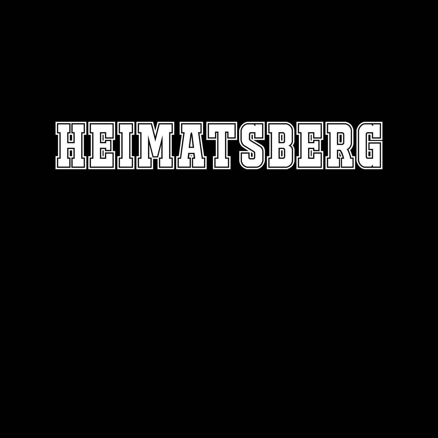 Heimatsberg T-Shirt »Classic«