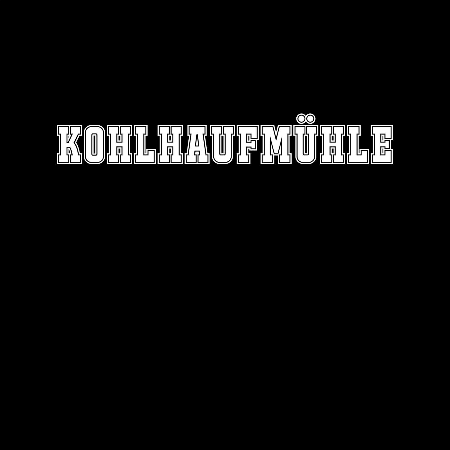 T-Shirt »Classic« für den Ort »Kohlhaufmühle«