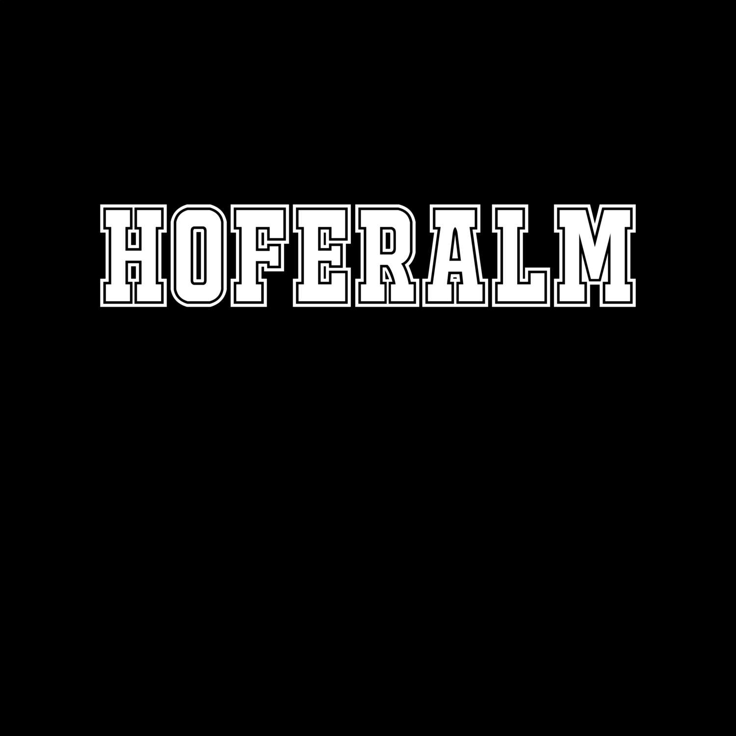 Hoferalm T-Shirt »Classic«