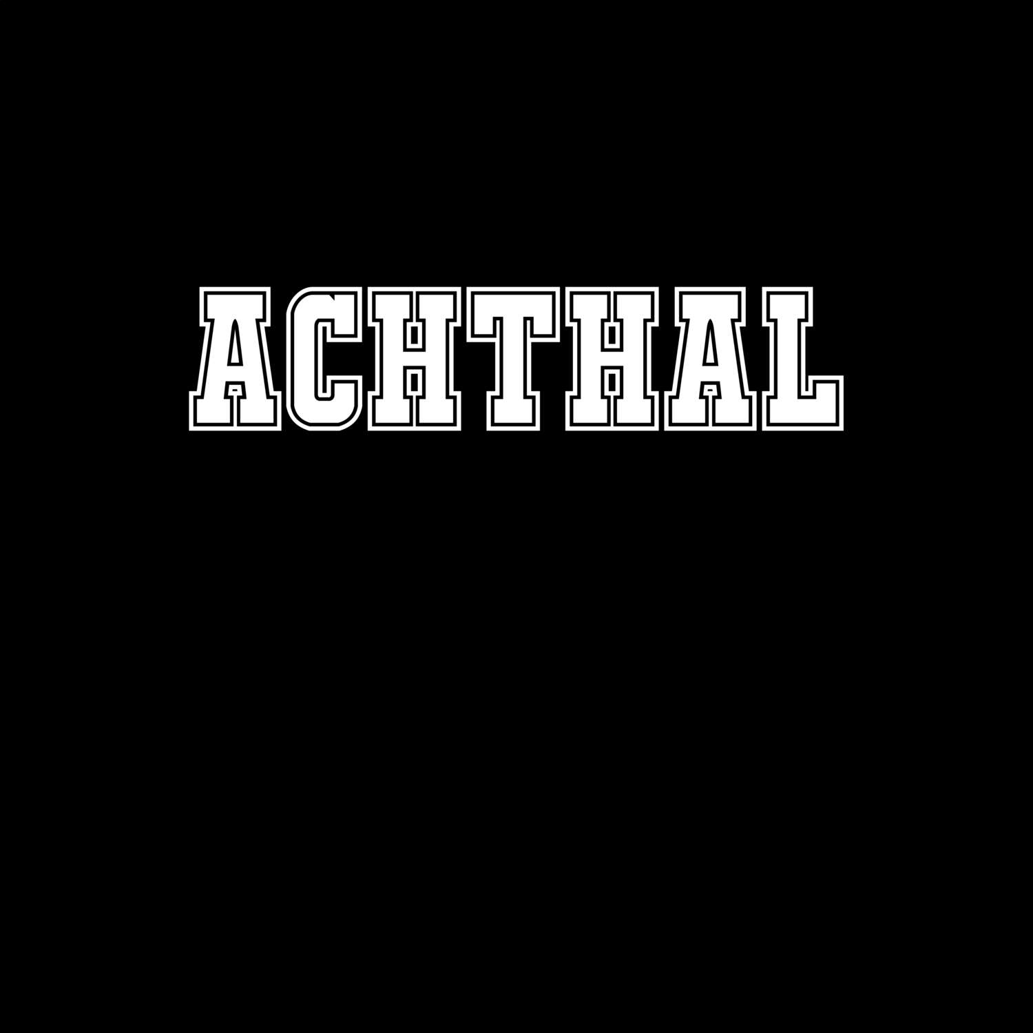 Achthal T-Shirt »Classic«