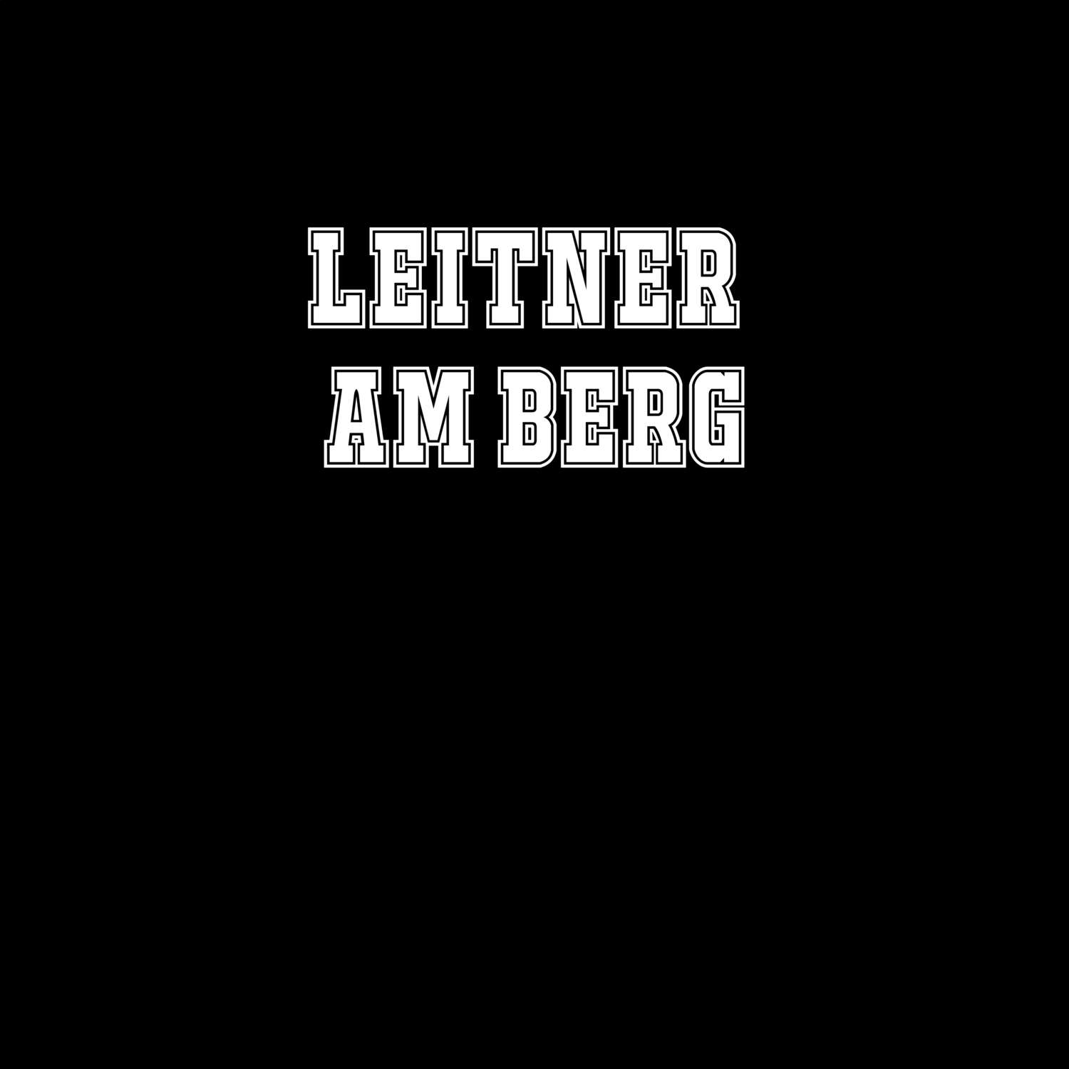Leitner am Berg T-Shirt »Classic«