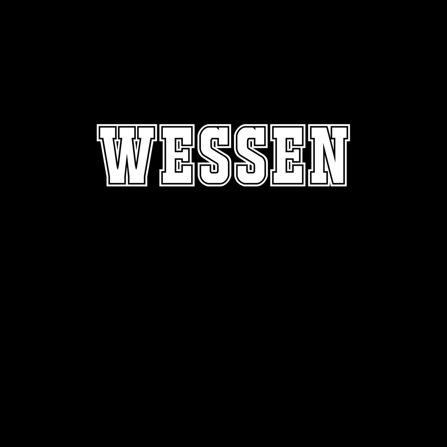 T-Shirt »Classic« für den Ort »Wessen«