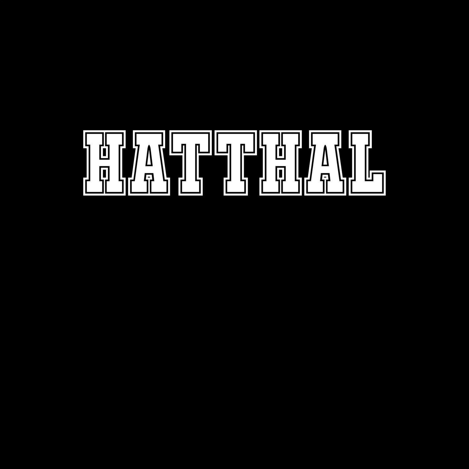 Hatthal T-Shirt »Classic«