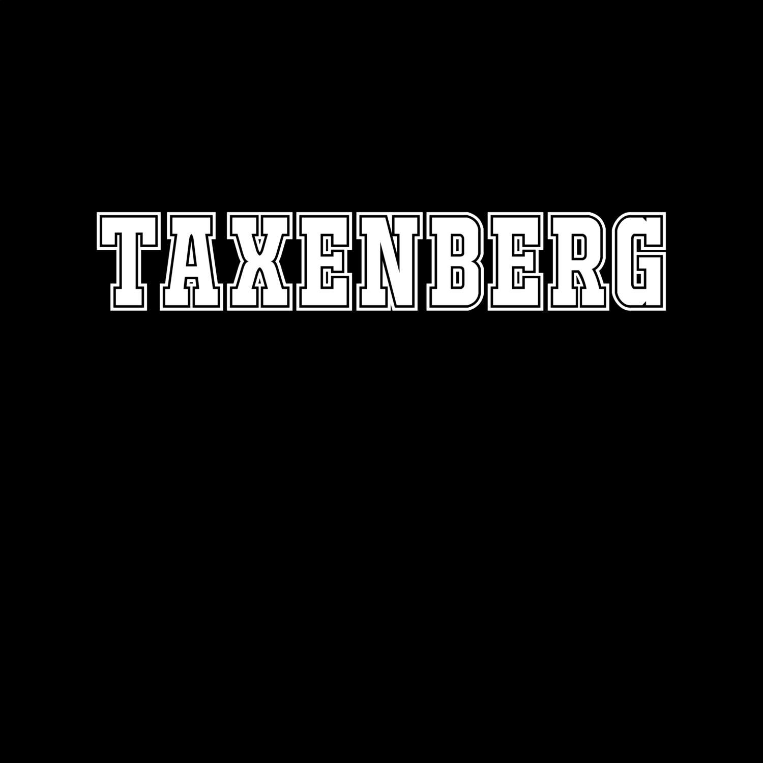 Taxenberg T-Shirt »Classic«