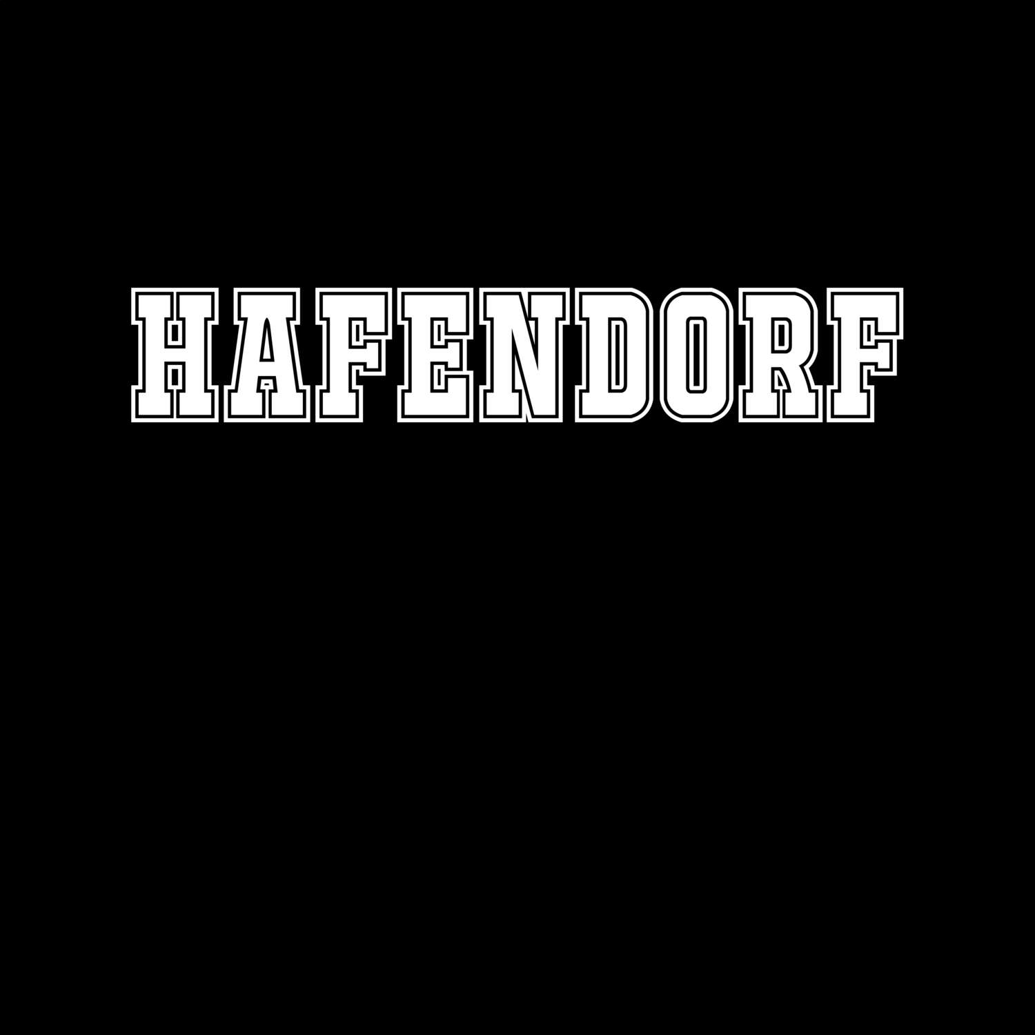 T-Shirt »Classic« für den Ort »Hafendorf«