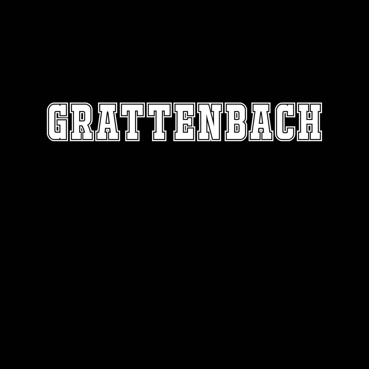 T-Shirt »Classic« für den Ort »Grattenbach«