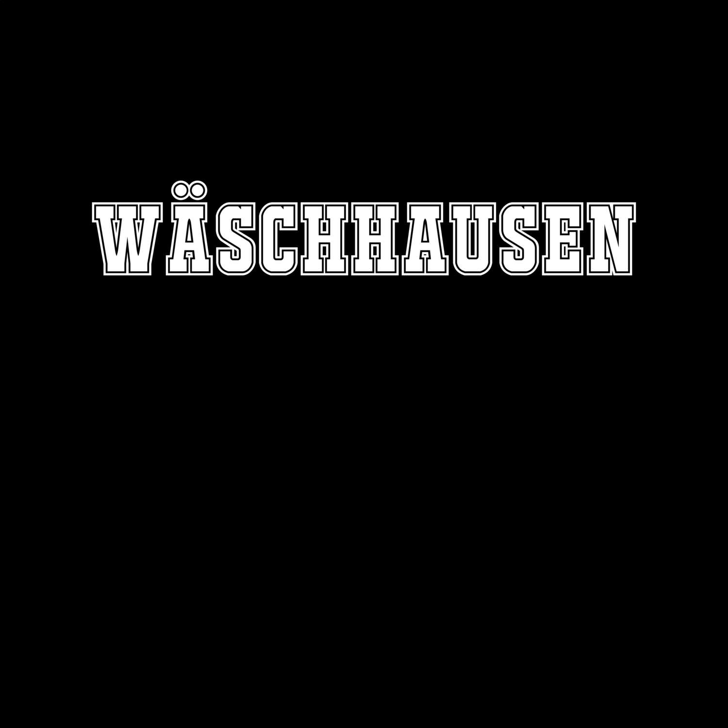 T-Shirt »Classic« für den Ort »Wäschhausen«