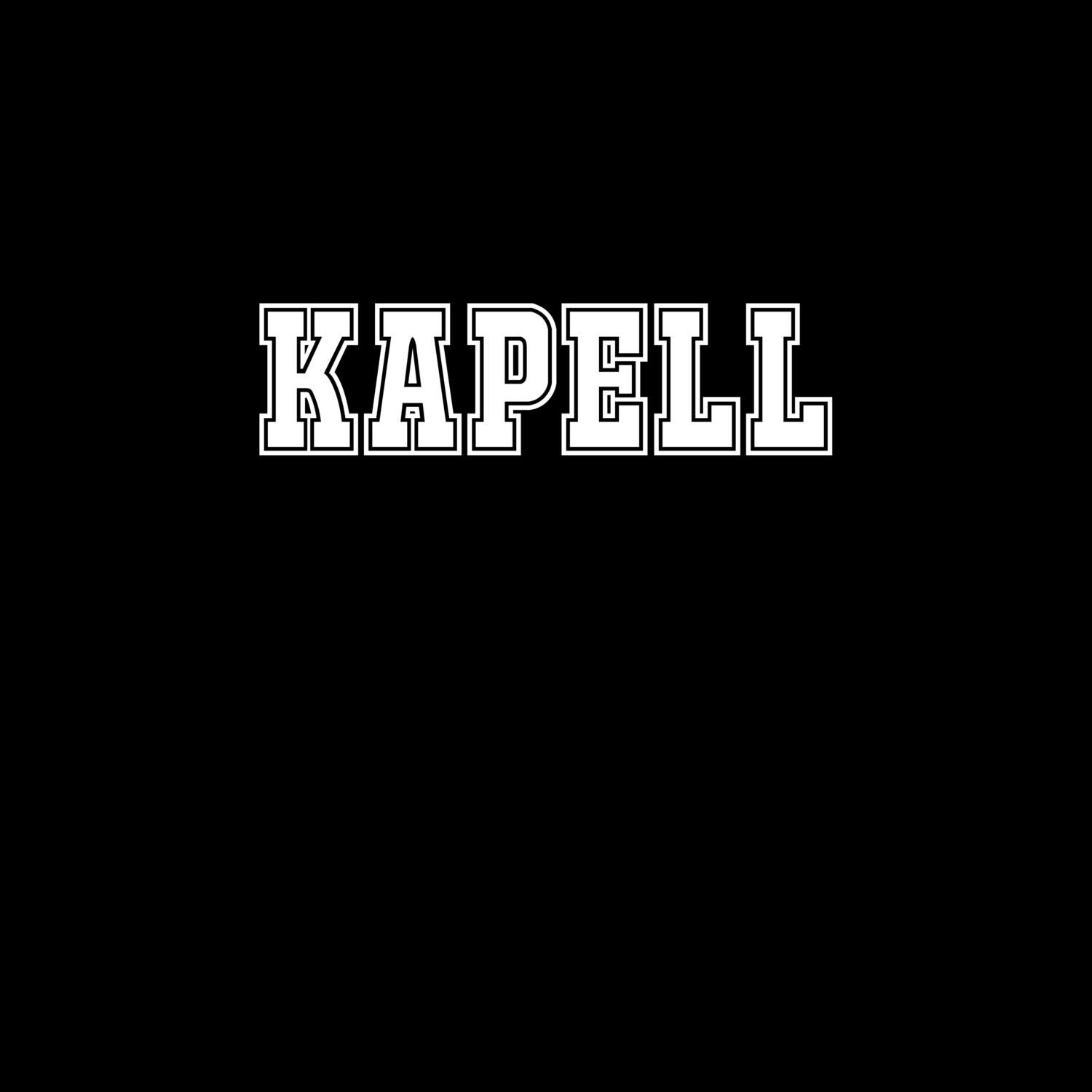Kapell T-Shirt »Classic«