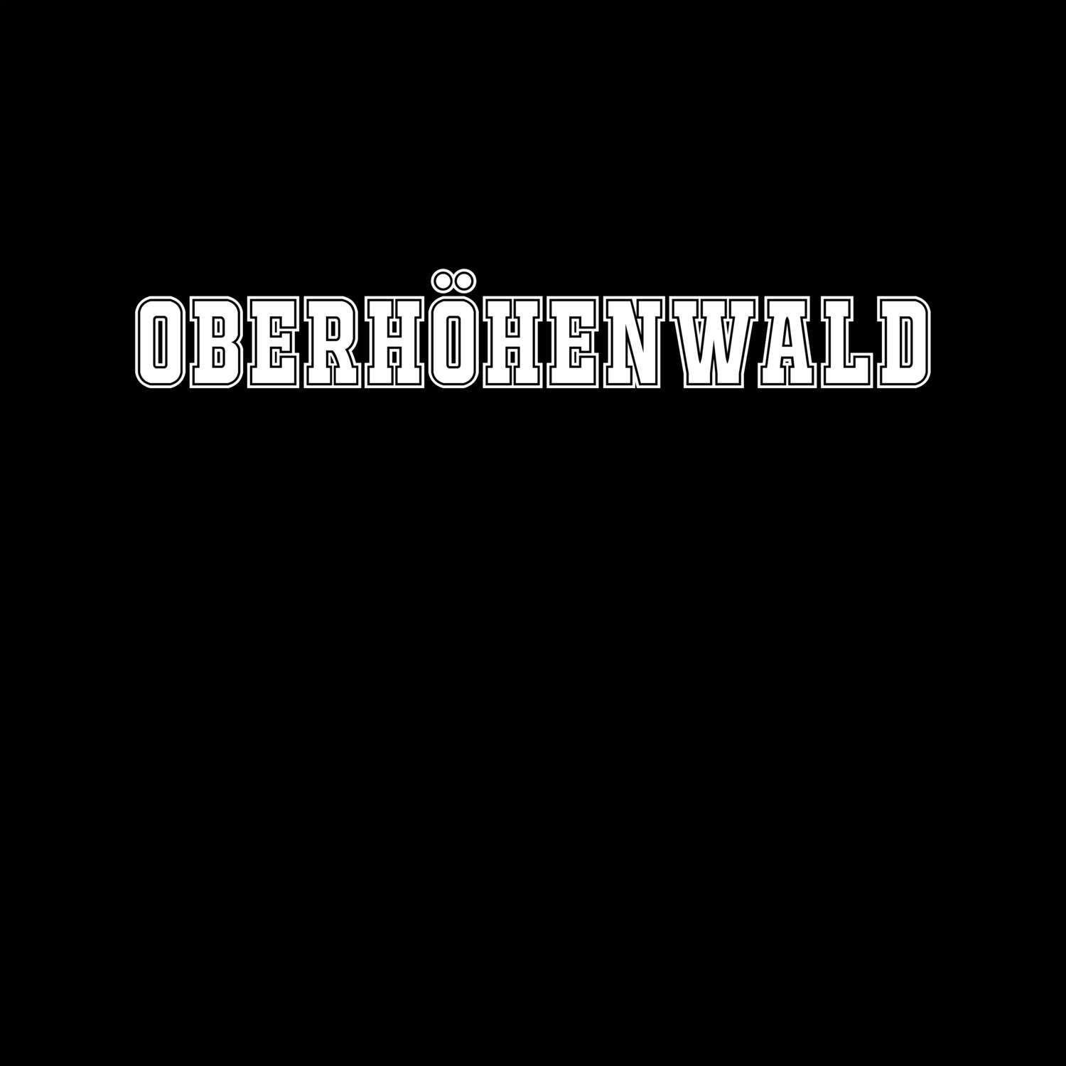 T-Shirt »Classic« für den Ort »Oberhöhenwald«