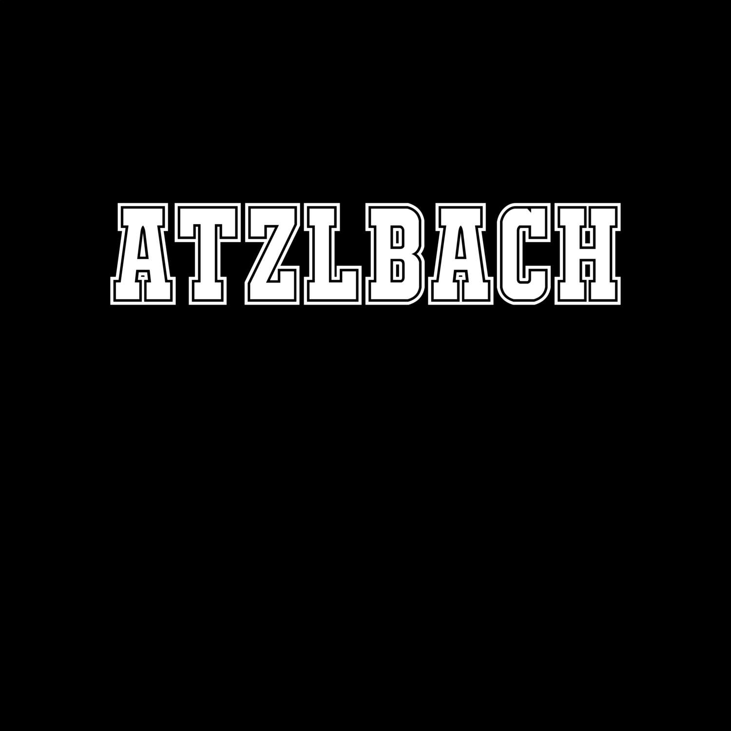 Atzlbach T-Shirt »Classic«