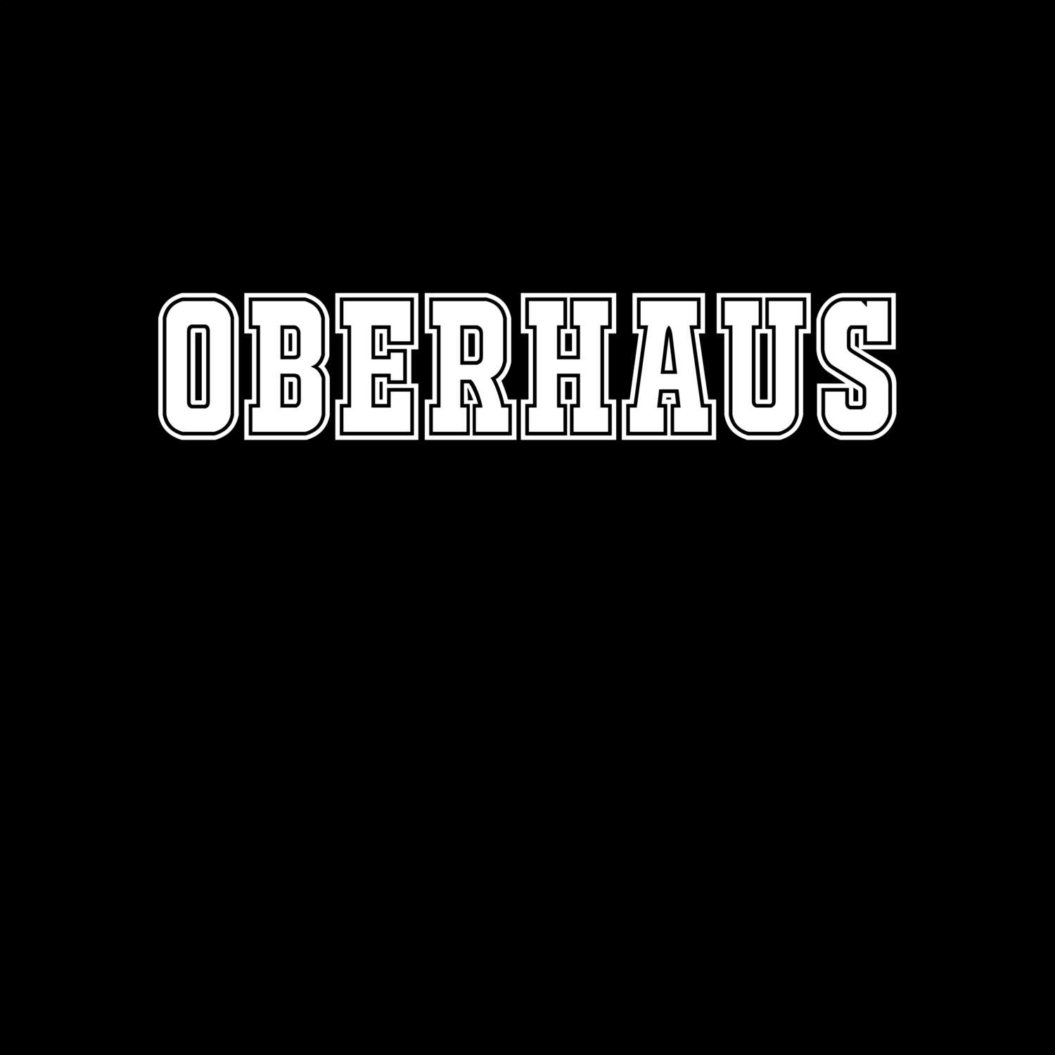 T-Shirt »Classic« für den Ort »Oberhaus«