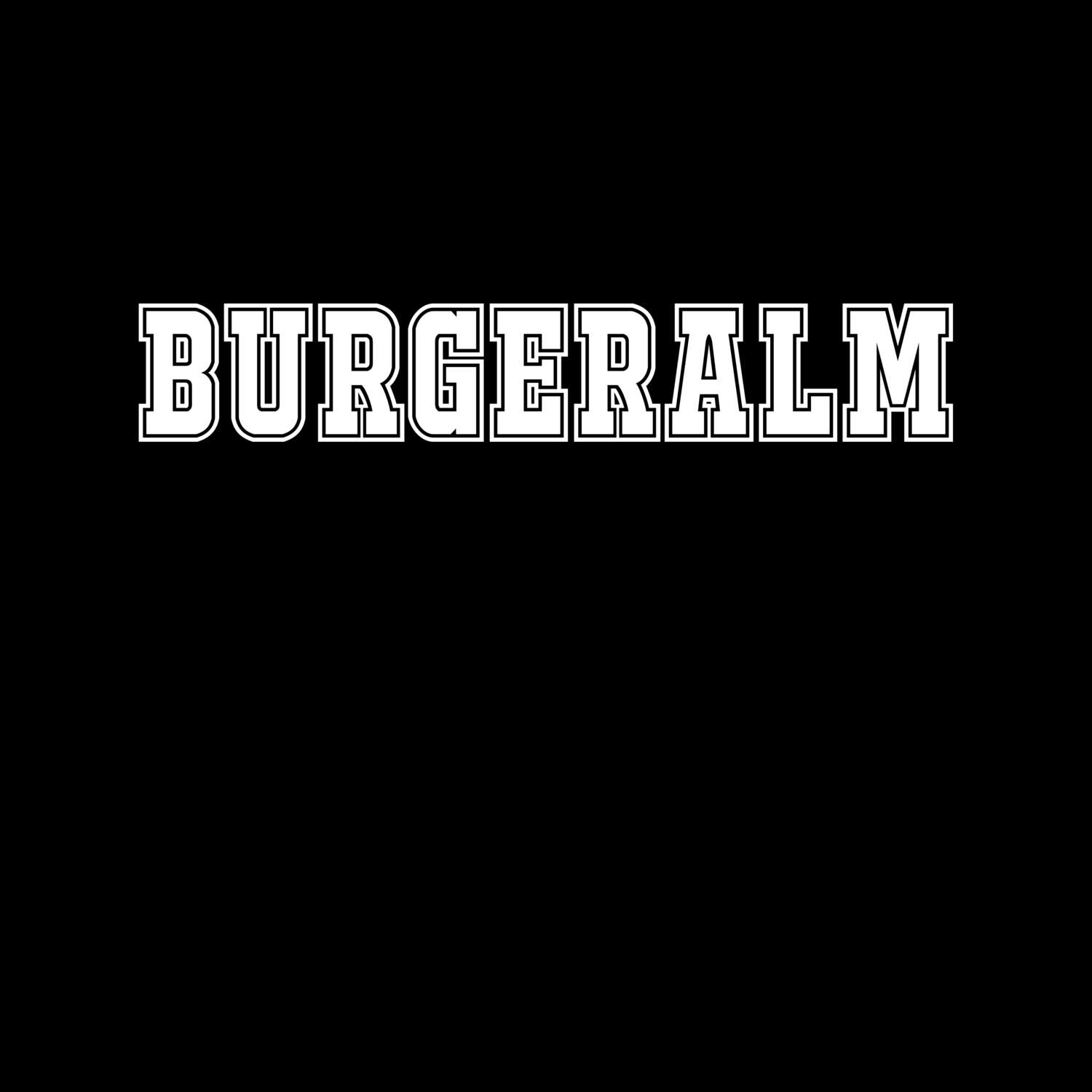 Burgeralm T-Shirt »Classic«