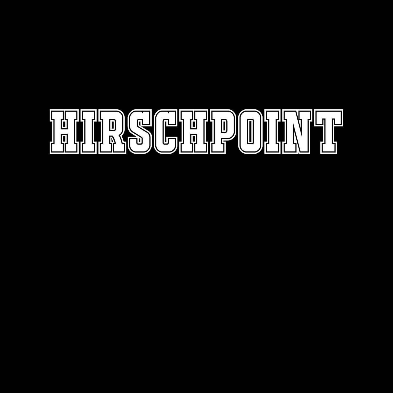 T-Shirt »Classic« für den Ort »Hirschpoint«