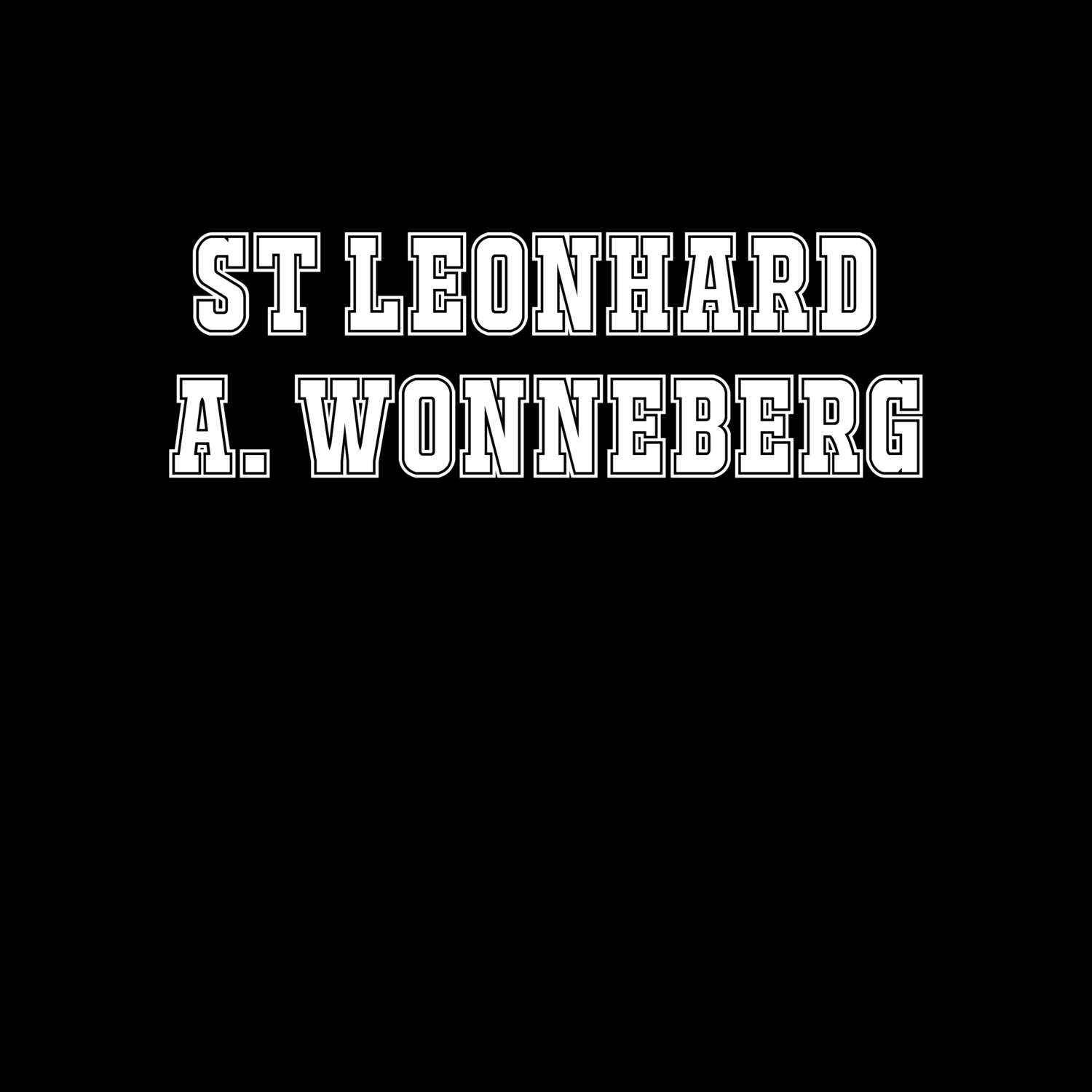 St Leonhard a. Wonneberg T-Shirt »Classic«