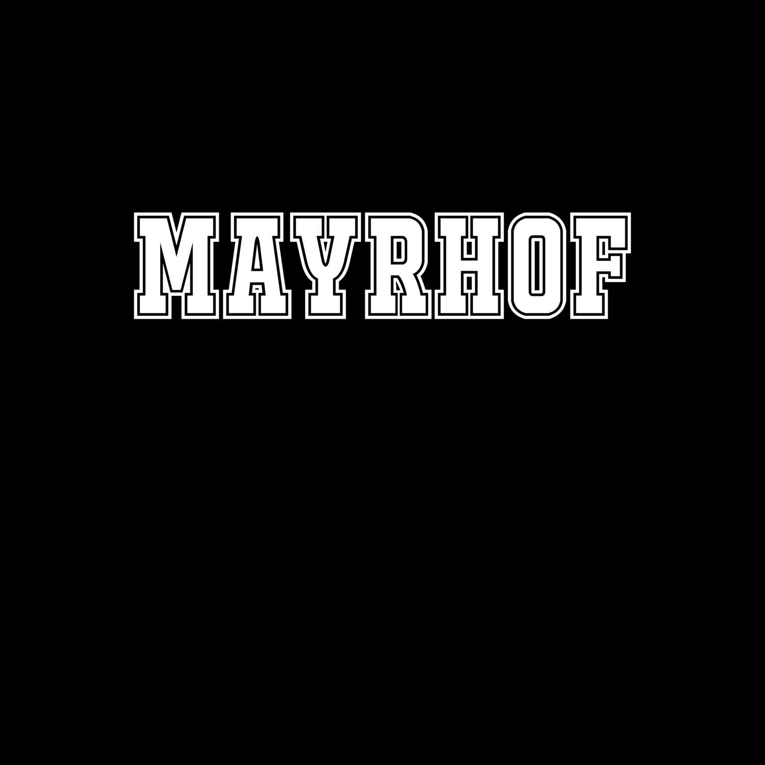 Mayrhof T-Shirt »Classic«