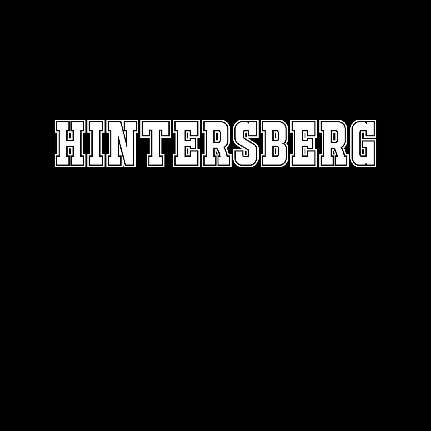 Hintersberg T-Shirt »Classic«