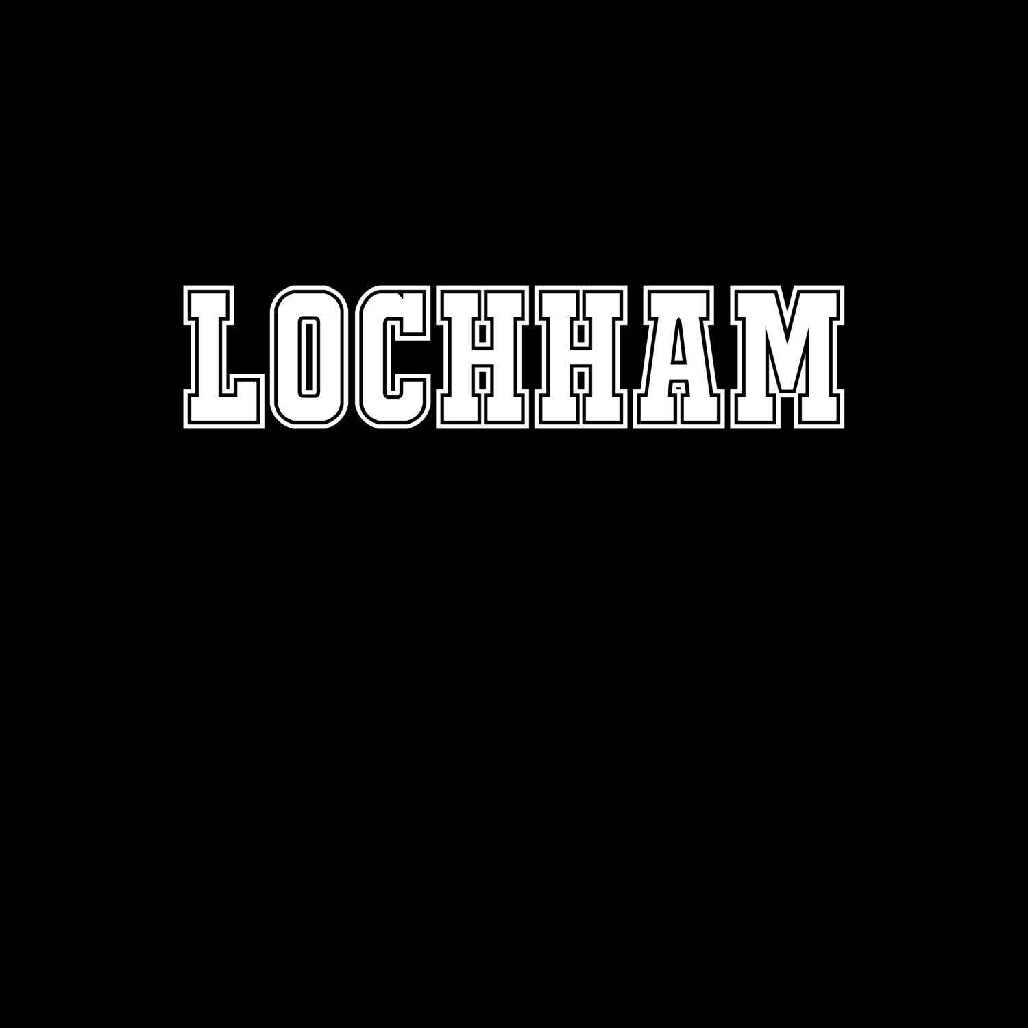 T-Shirt »Classic« für den Ort »Lochham«