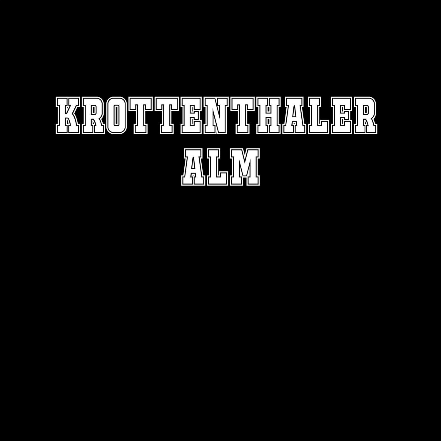 Krottenthaler Alm T-Shirt »Classic«
