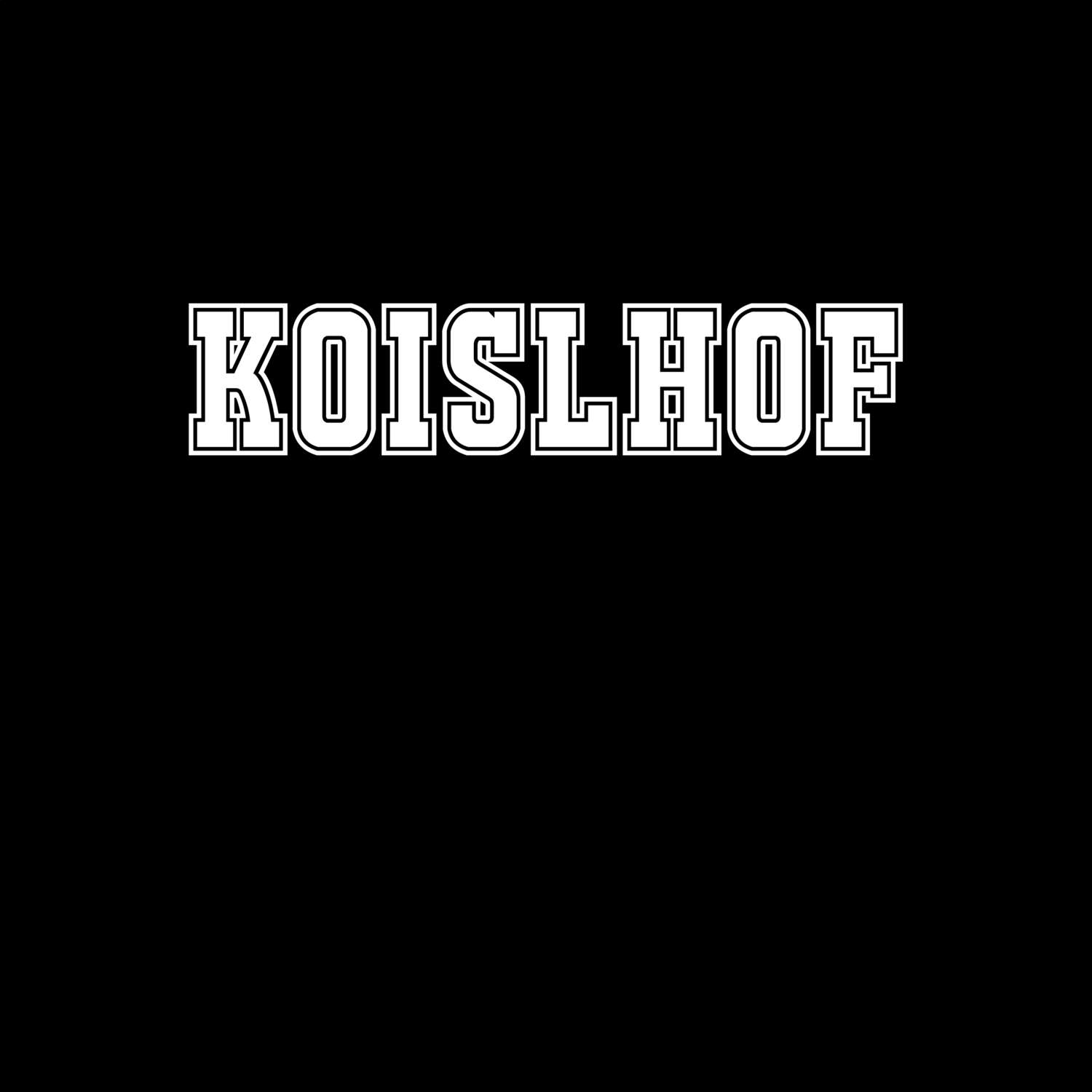 Koislhof T-Shirt »Classic«