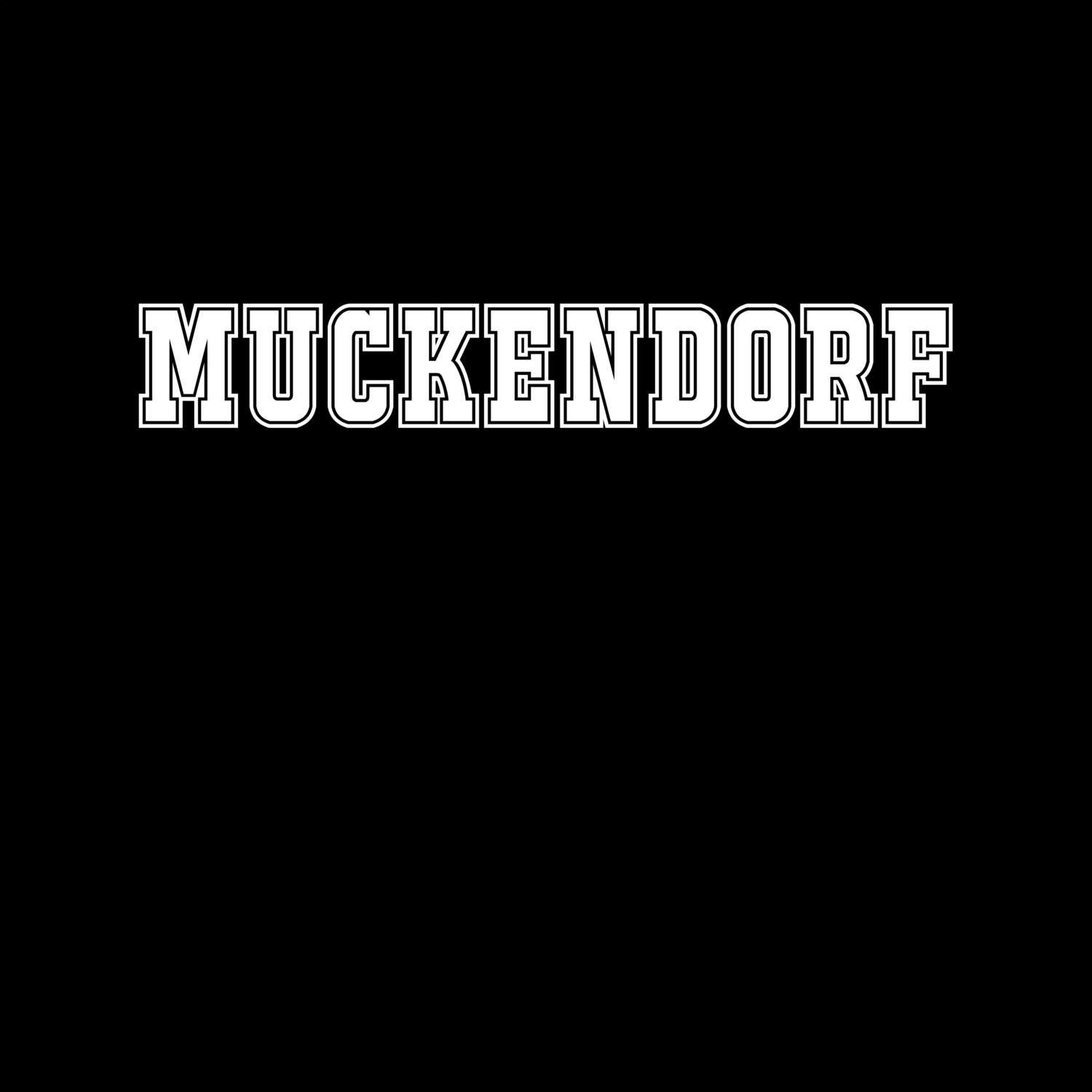 T-Shirt »Classic« für den Ort »Muckendorf«