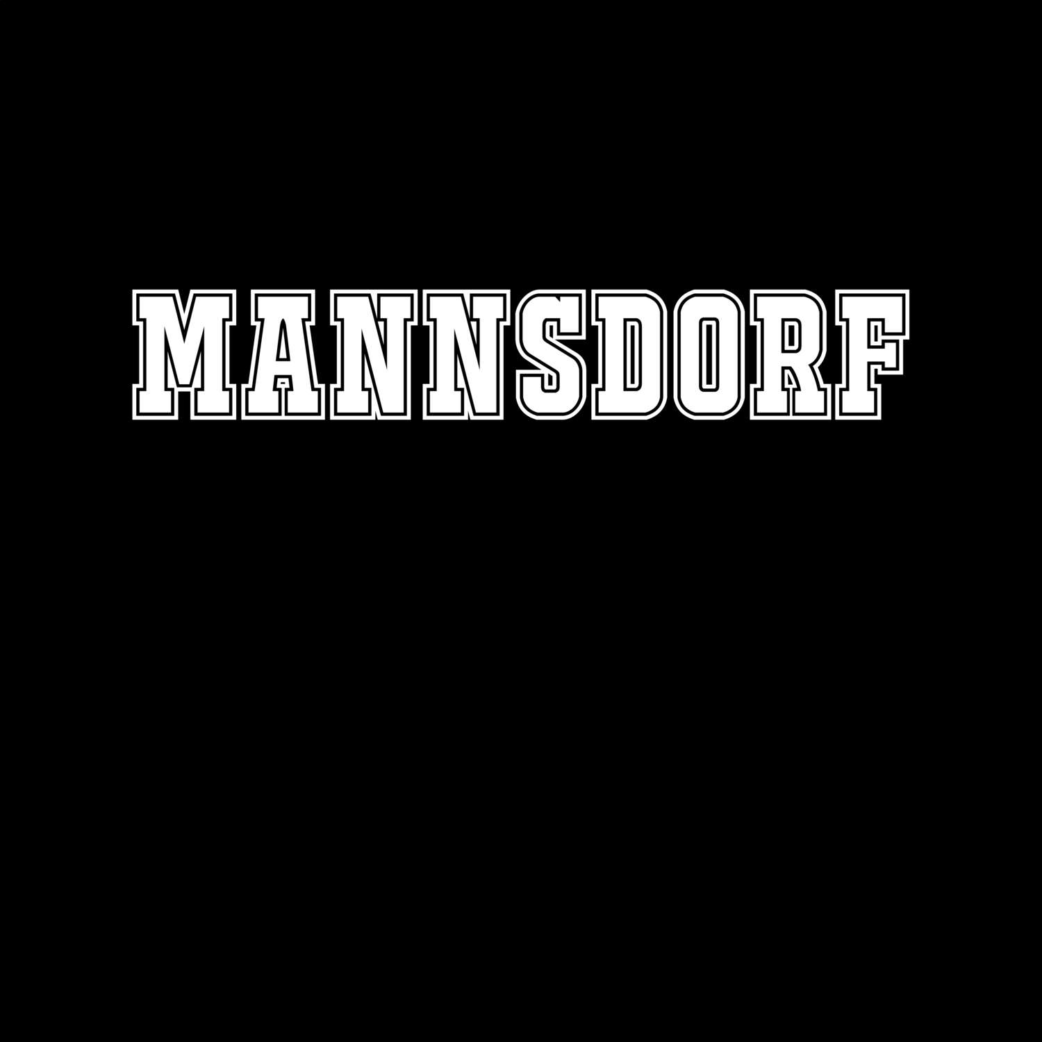 Mannsdorf T-Shirt »Classic«