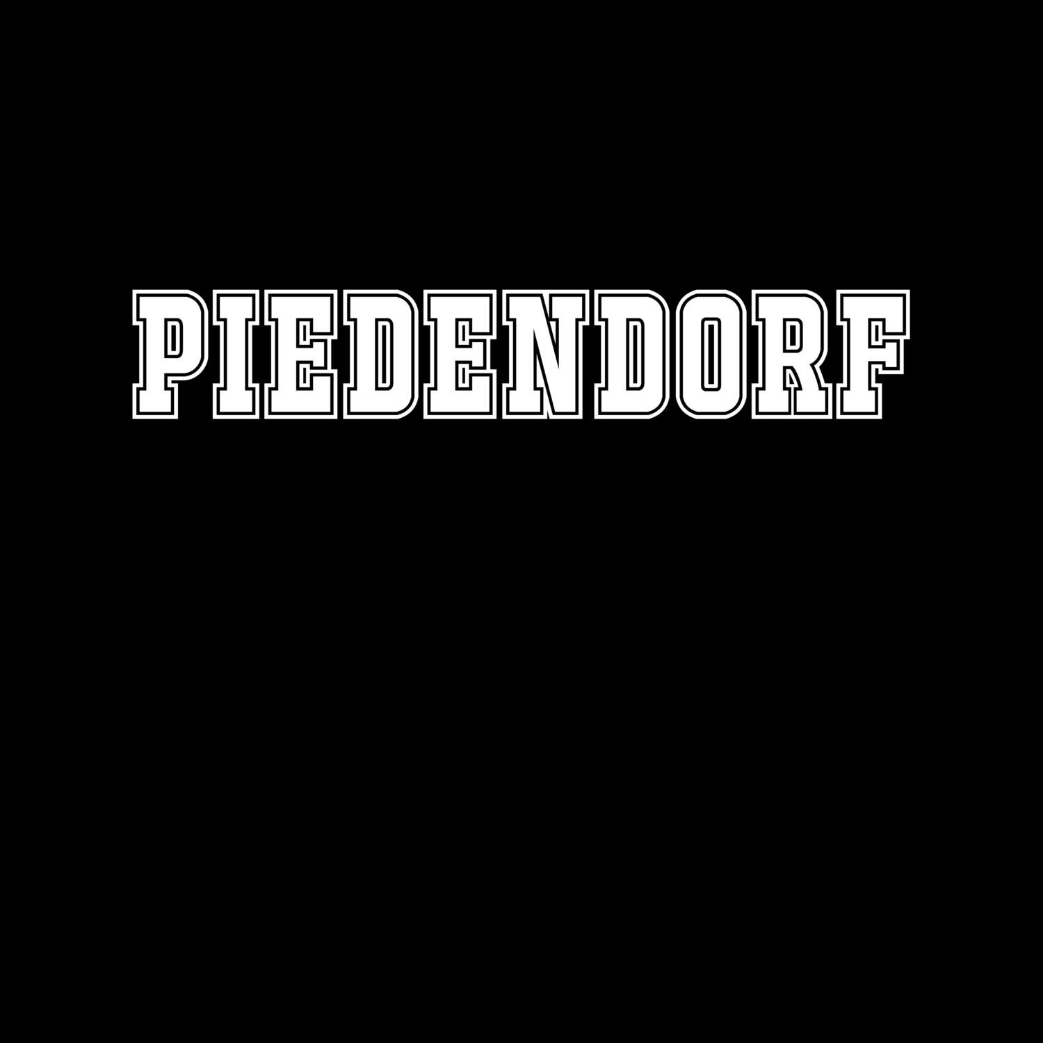 T-Shirt »Classic« für den Ort »Piedendorf«