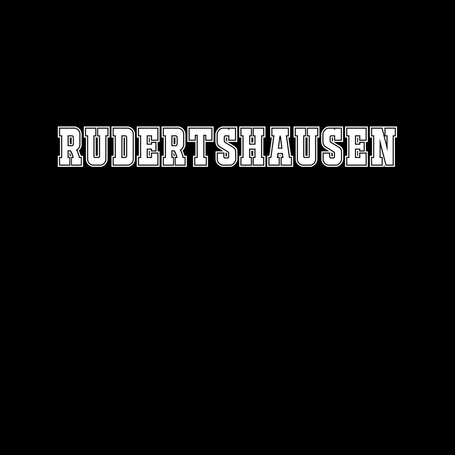 T-Shirt »Classic« für den Ort »Rudertshausen«