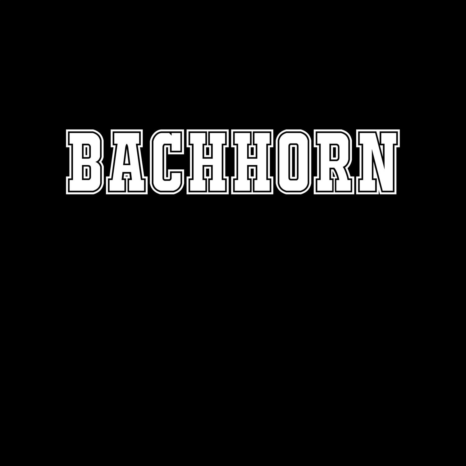 Bachhorn T-Shirt »Classic«
