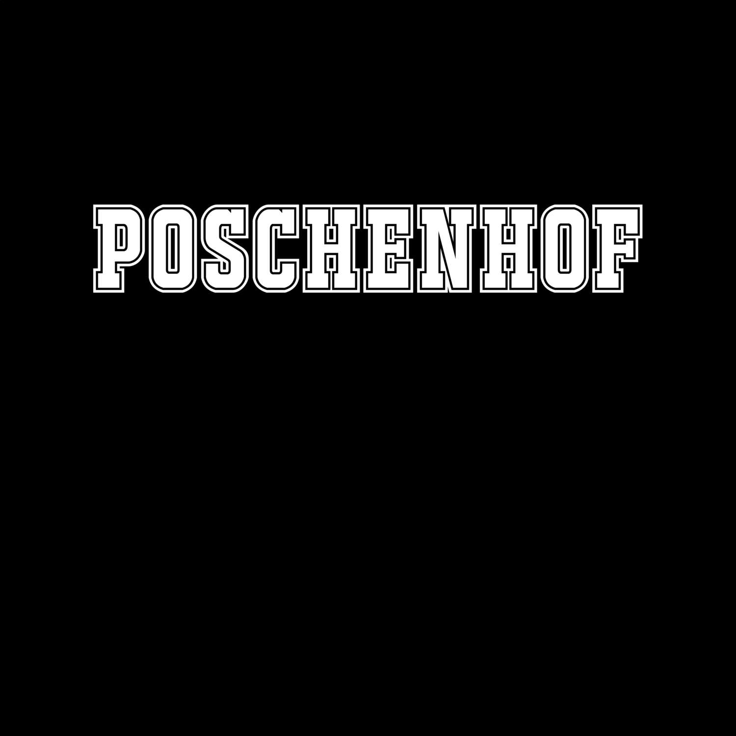 Poschenhof T-Shirt »Classic«