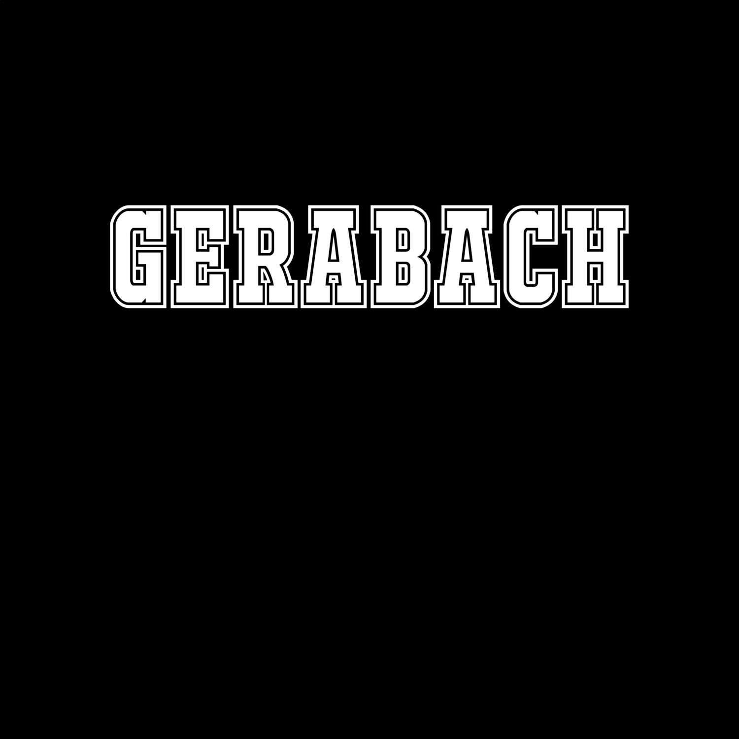 Gerabach T-Shirt »Classic«