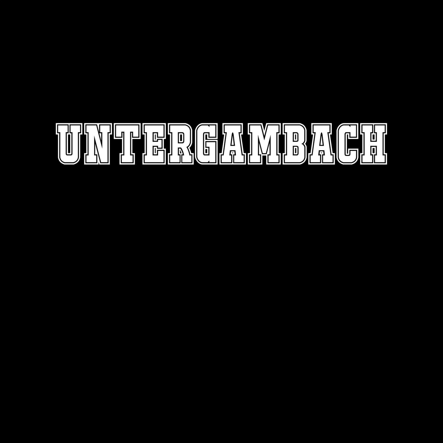 Untergambach T-Shirt »Classic«