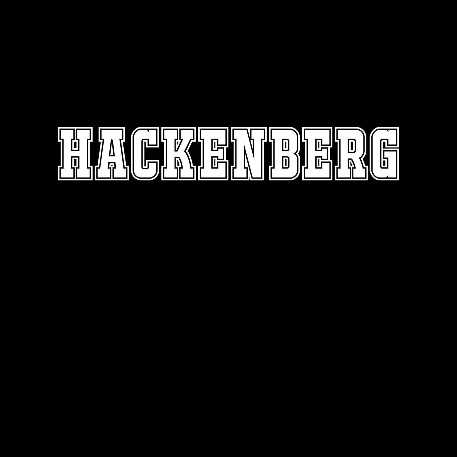 Hackenberg T-Shirt »Classic«
