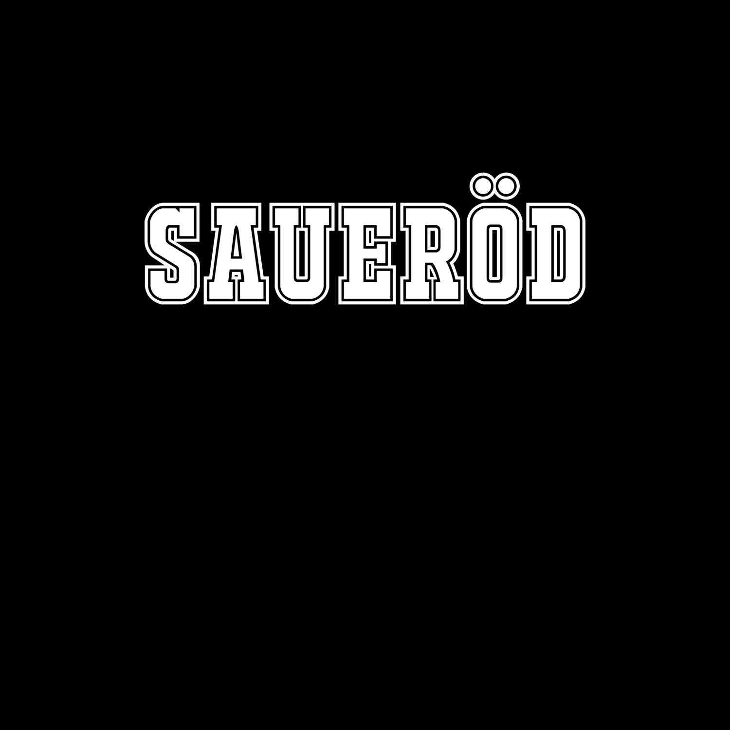 Saueröd T-Shirt »Classic«