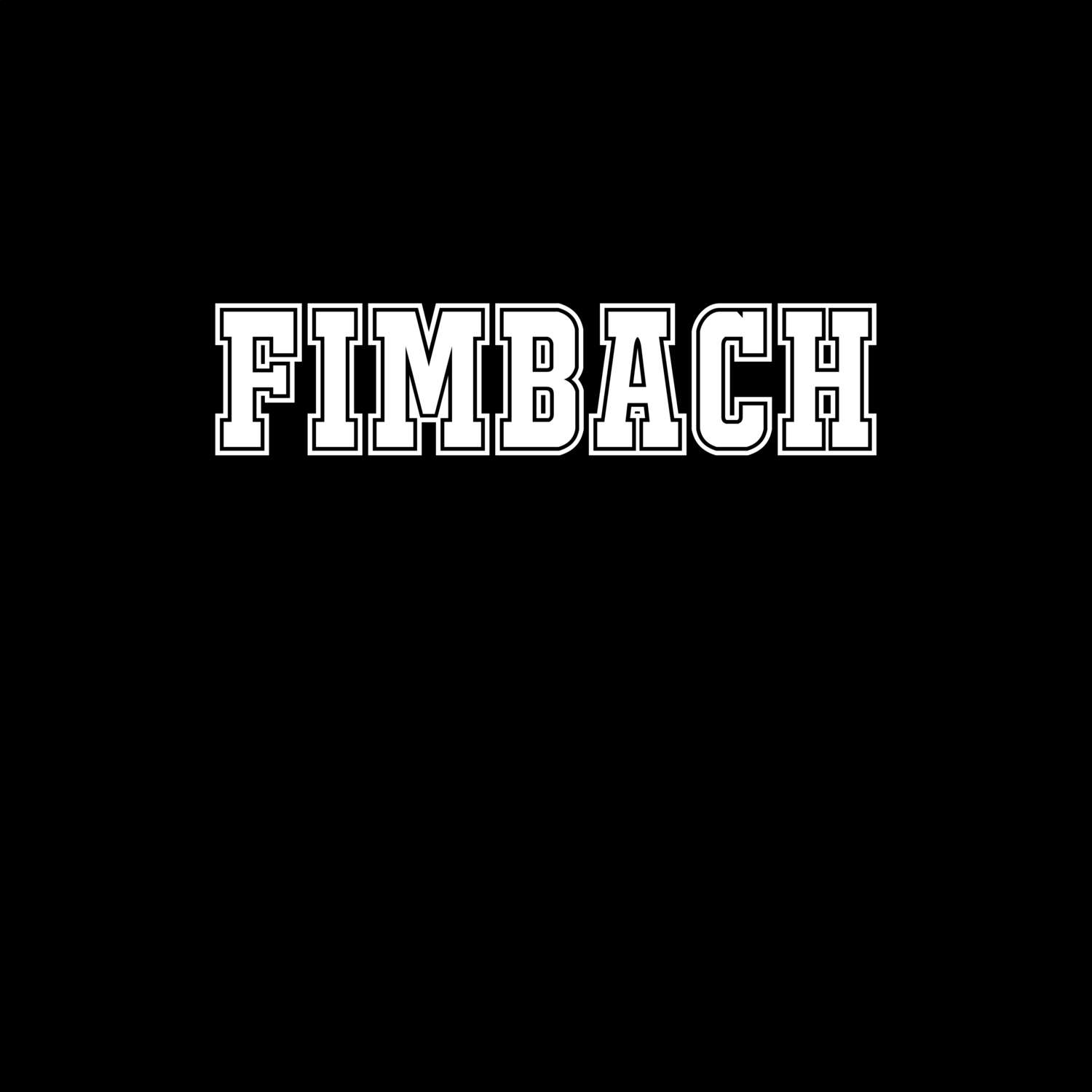 T-Shirt »Classic« für den Ort »Fimbach«