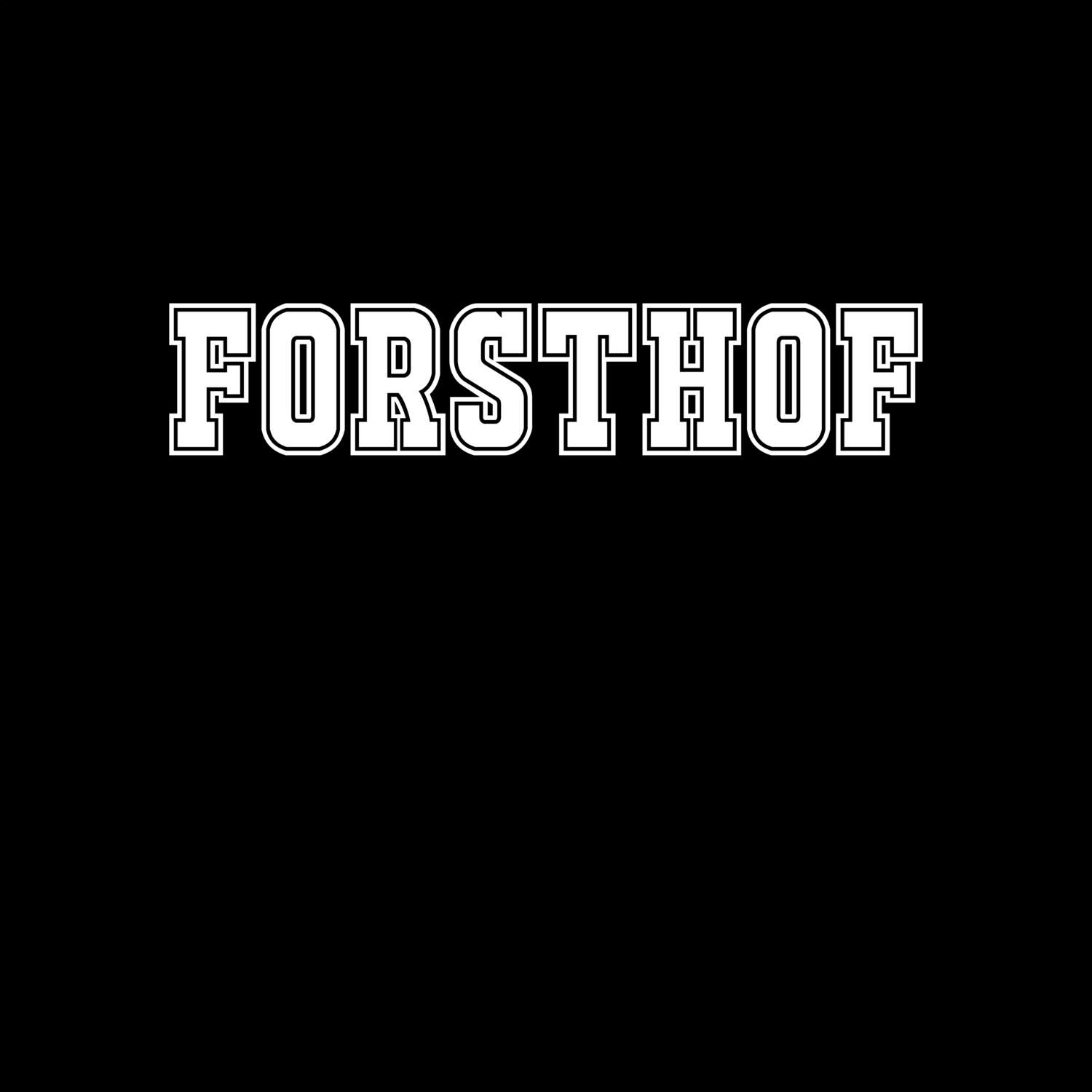 Forsthof T-Shirt »Classic«