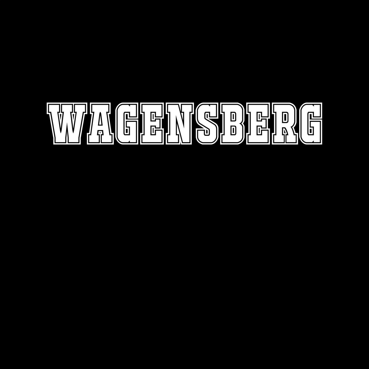 Wagensberg T-Shirt »Classic«