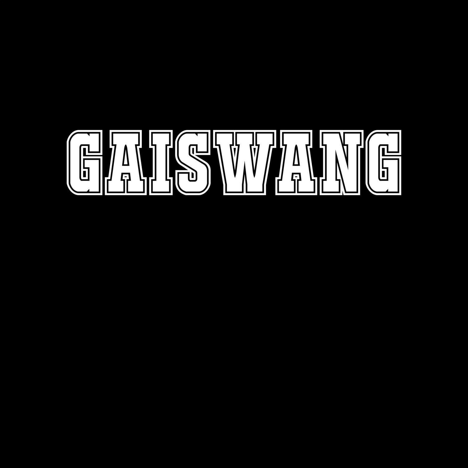 Gaiswang T-Shirt »Classic«